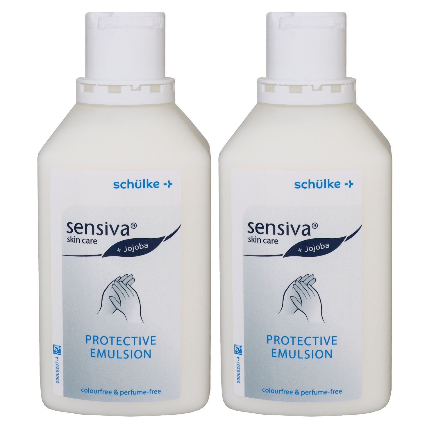 Sch�lke sensiva protective emulsion 2 x 500 ml Handlotion f�r die normale Haut Set