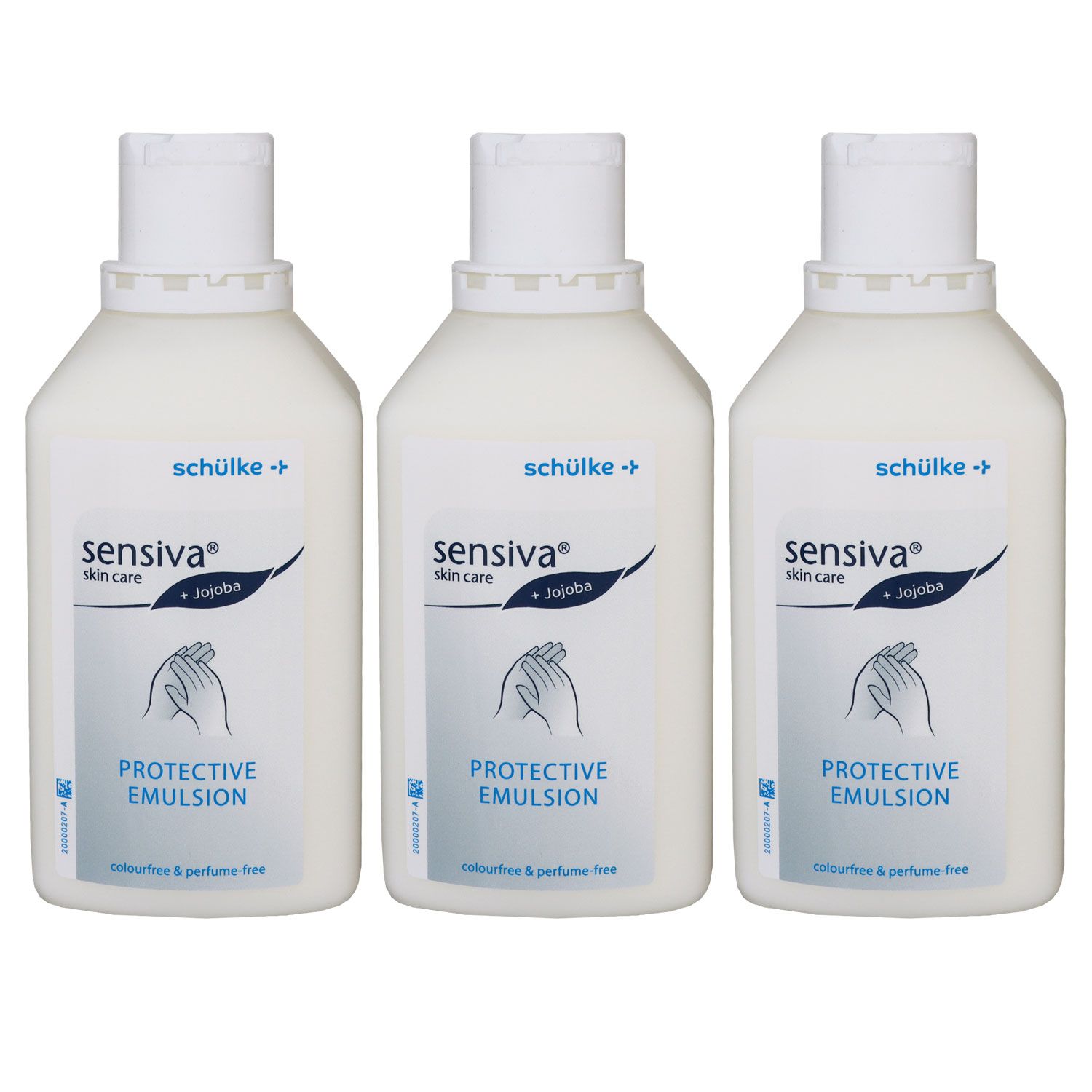 Sch�lke sensiva protective emulsion 3 x 500 ml Handlotion f�r die normale Haut Set