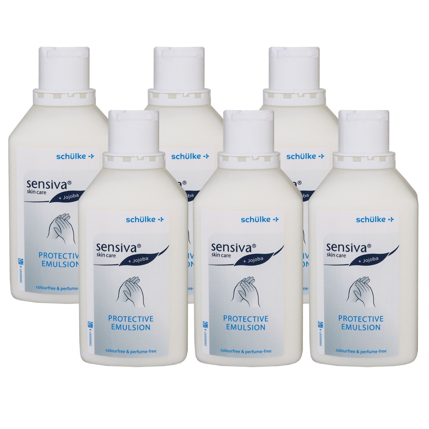 Sch�lke sensiva protective emulsion 6 x 500 ml Handlotion f�r die normale Haut Set