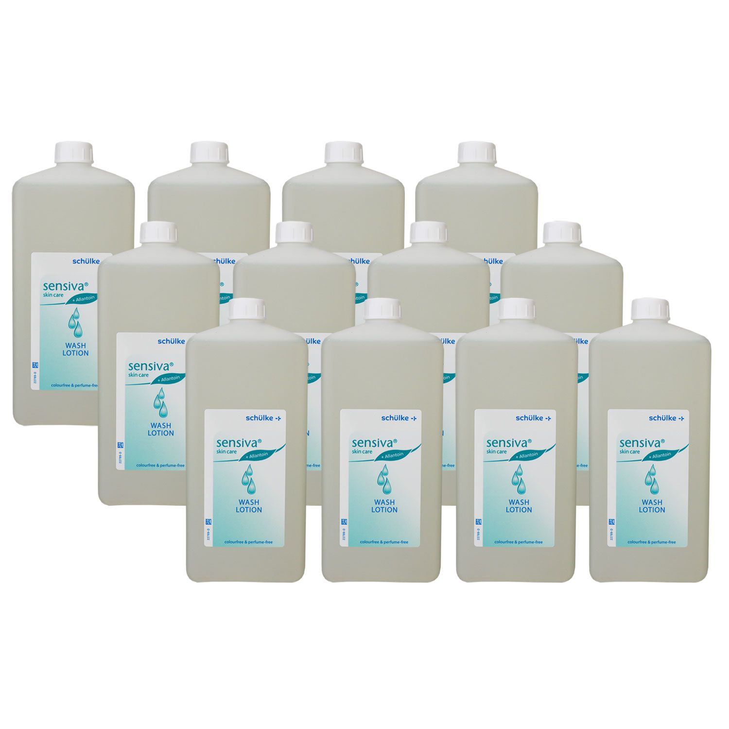 Sch�lke sensiva wash lotion 12 x 1000 ml Handwashlotion Set