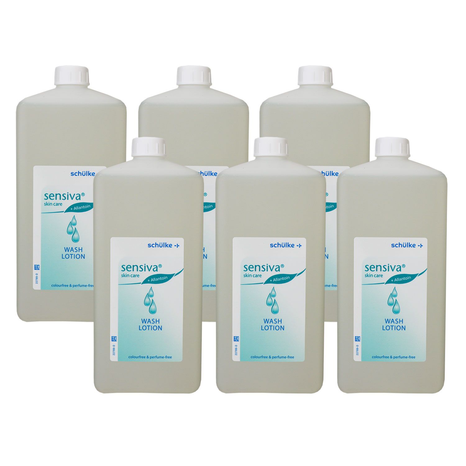 Sch�lke sensiva wash lotion 6 x 1000 ml Handwashlotion Set