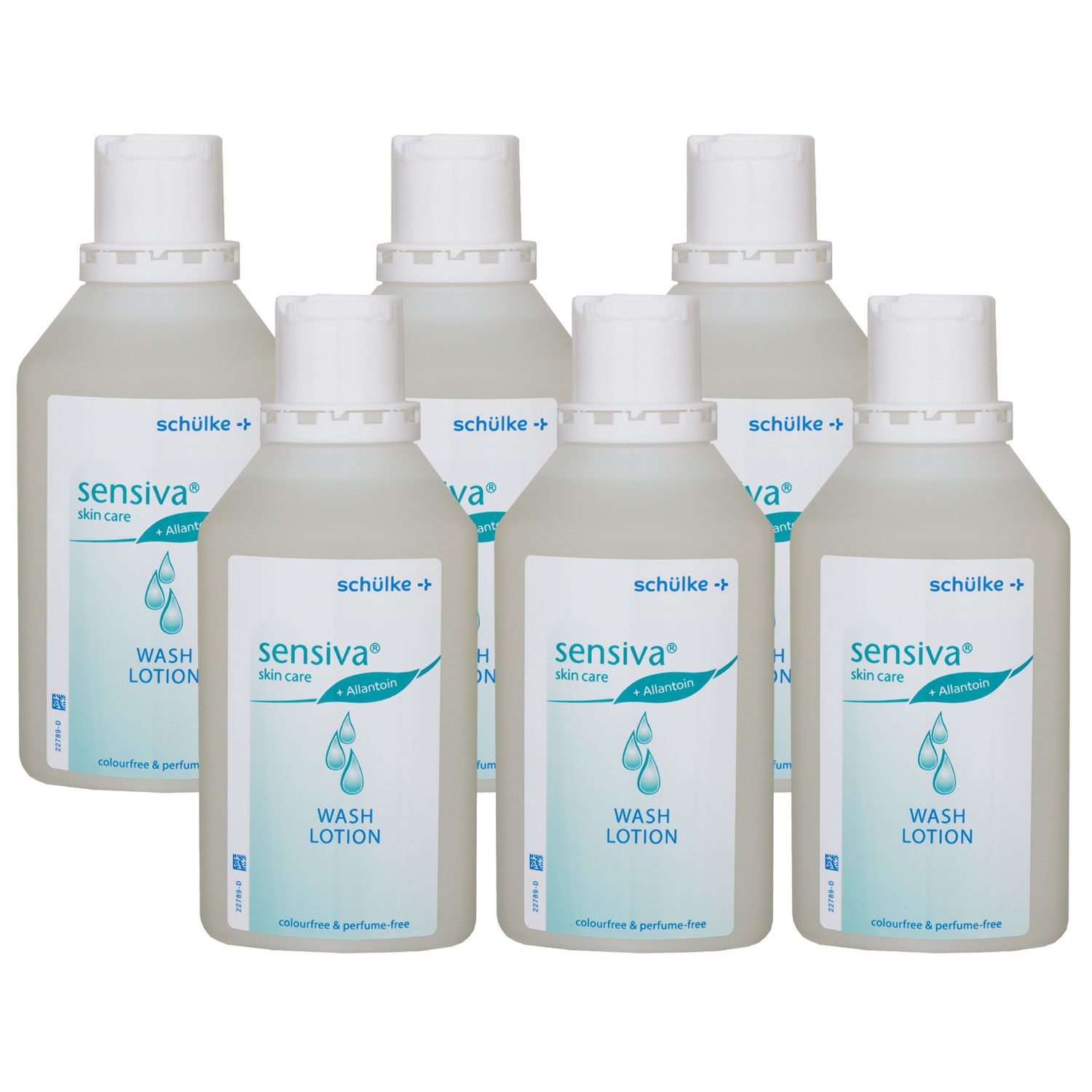 Sch�lke sensiva wash lotion 6 x 500 ml Handwashlotion Set