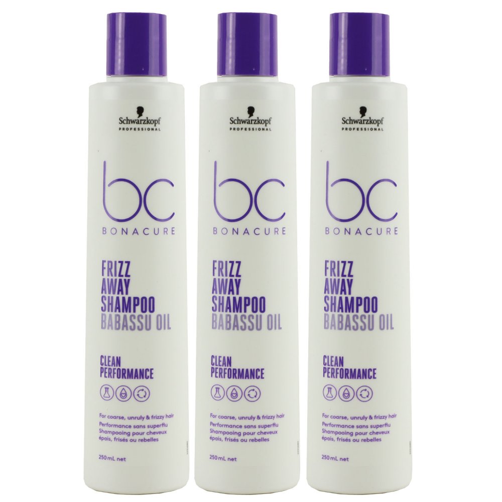 Schwarzkopf Bc Frizz Away 3 X 250 Ml Shampoo Bei Riemax 4476