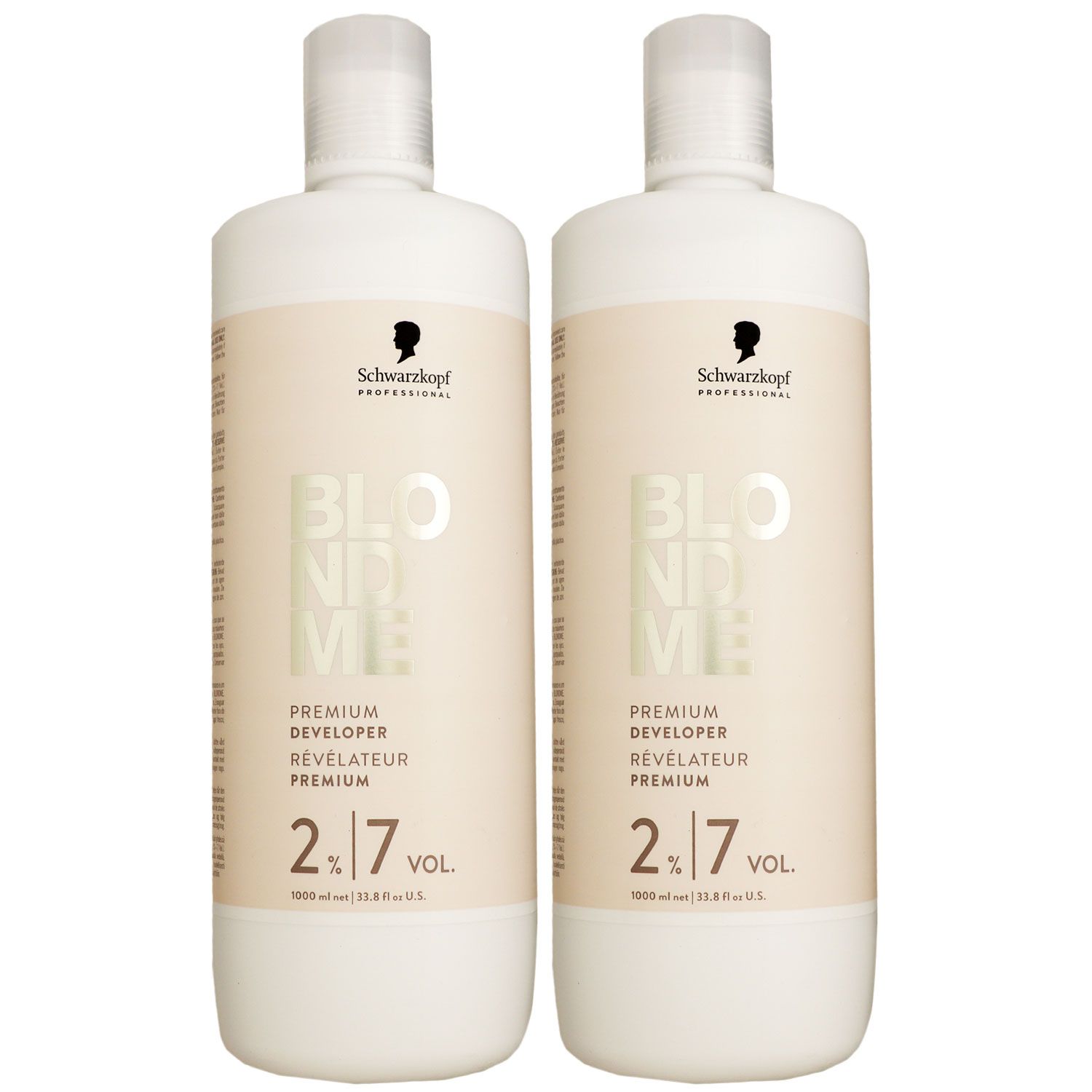 Schwarzkopf Blondme 2 x 1000 ml 2 % Oxydant Entwickler Set