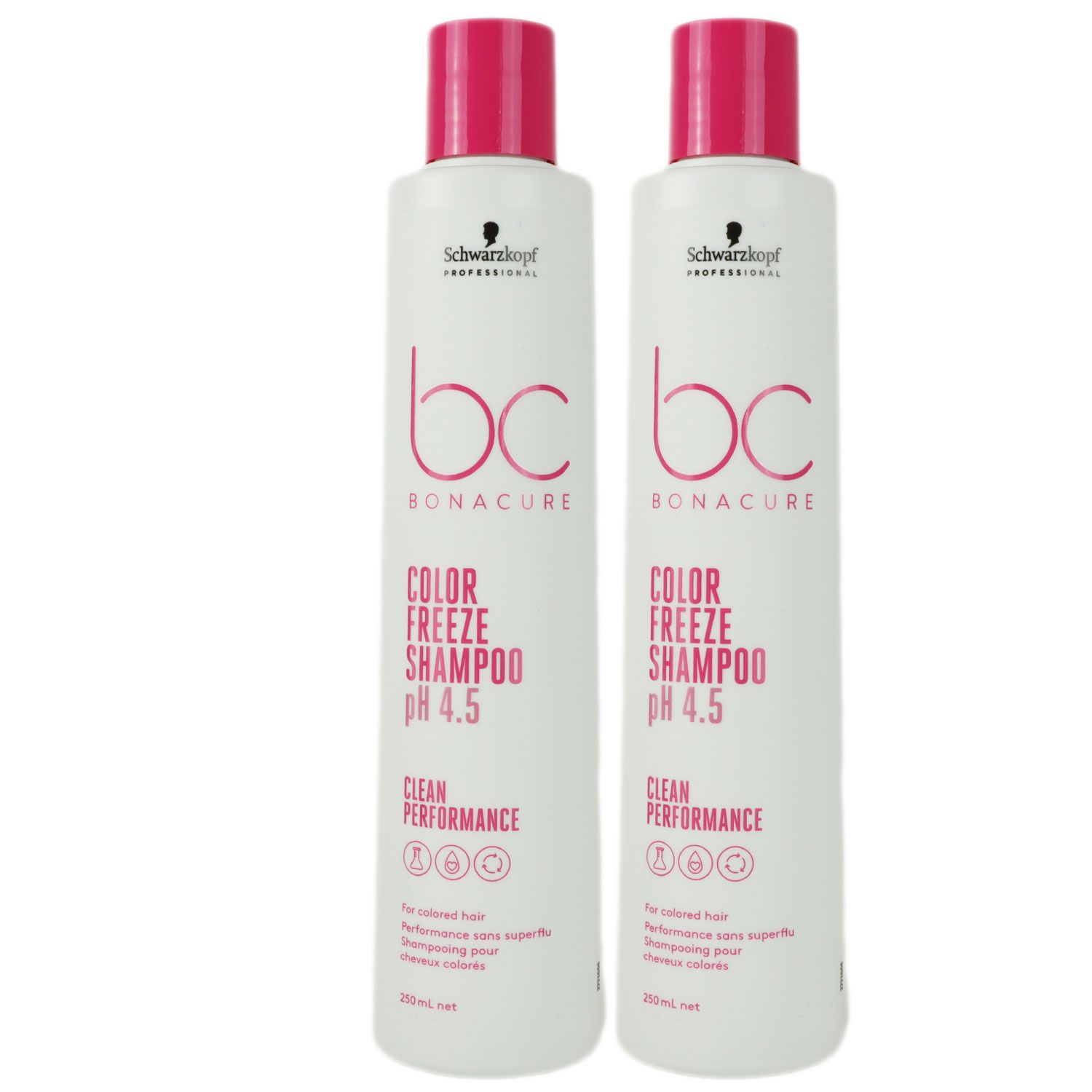 Schwarzkopf Bonacure Color Freeze 2 x 250 ml Shampoo f�r coloriertes Haar Set
