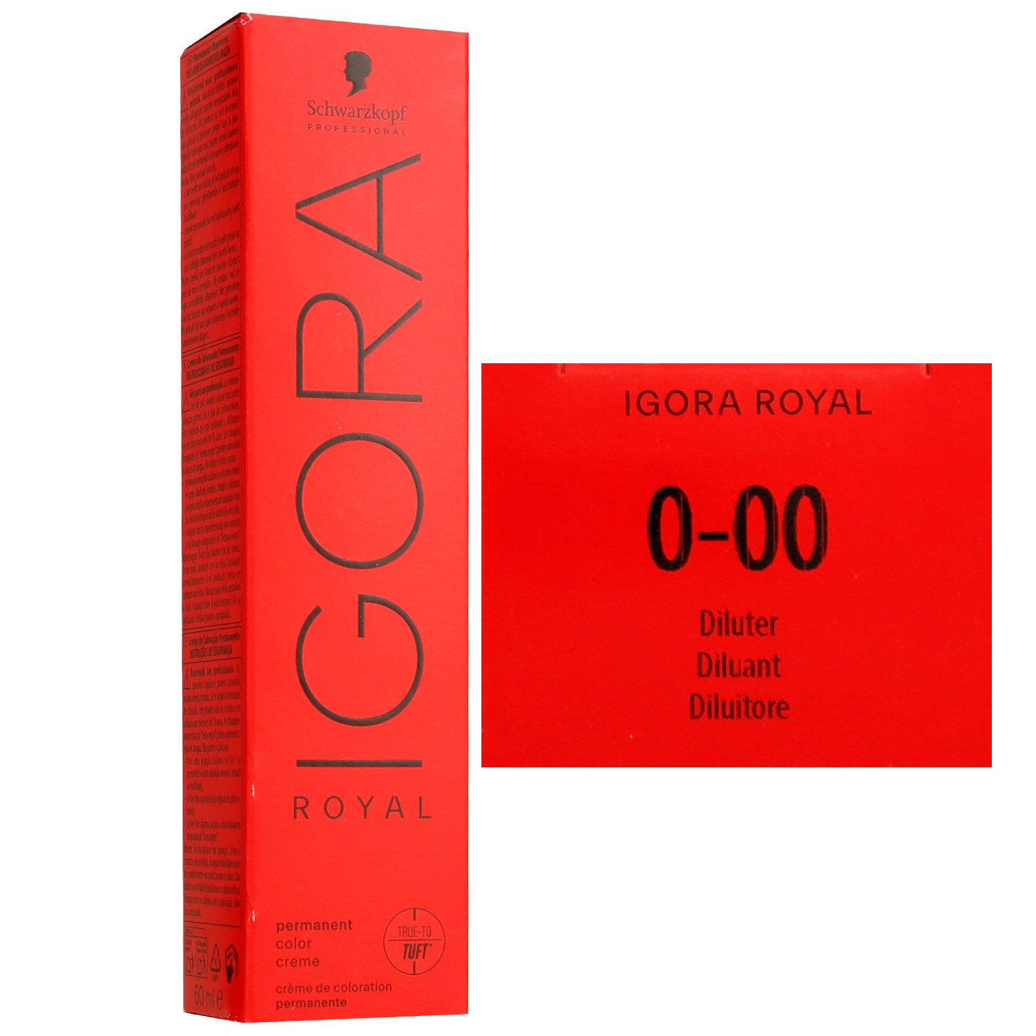 Schwarzkopf Igora Royal 60 ml 0-00 Diluter Haarfarbe Cremefarbe