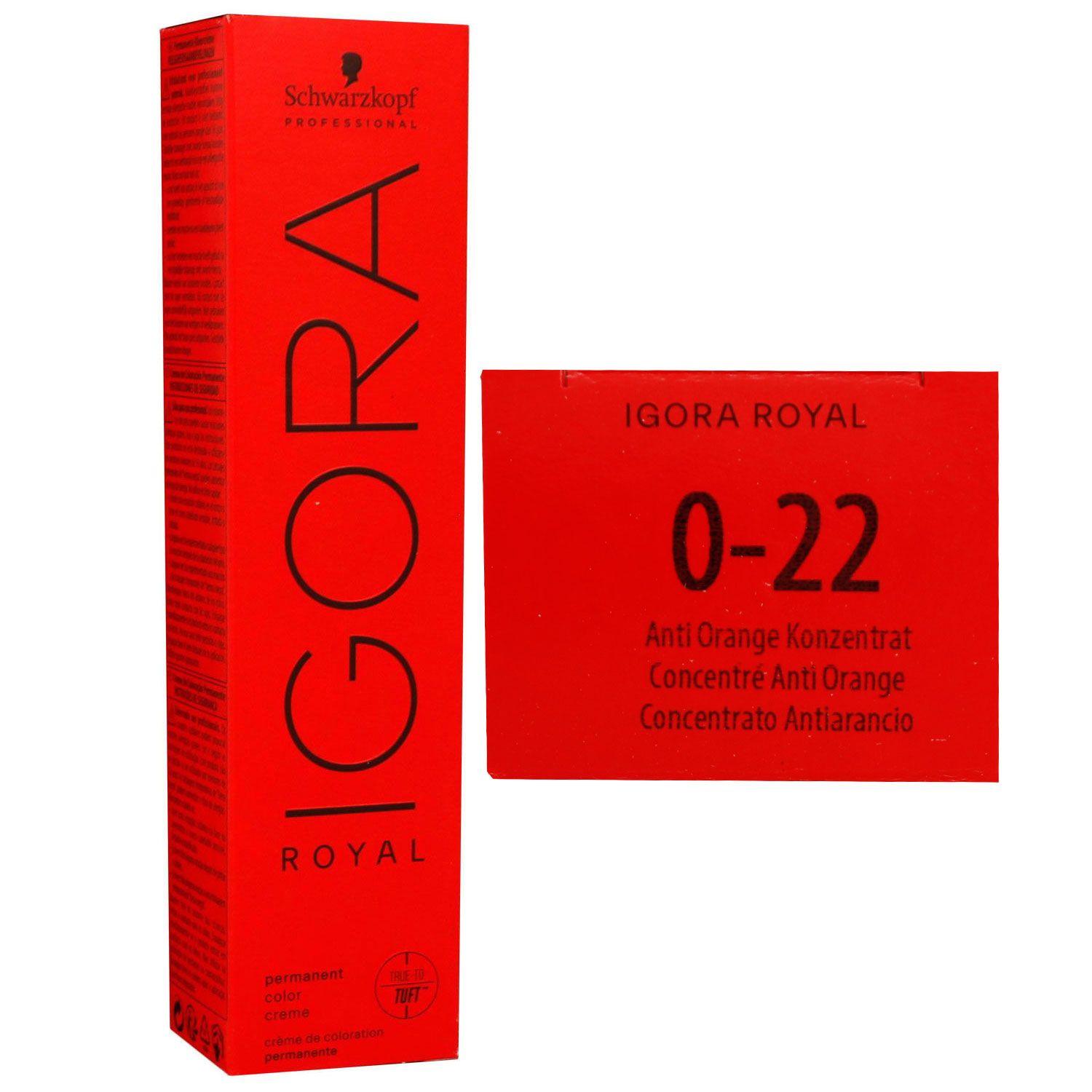Schwarzkopf Igora Royal 60 ml 0-22 anti orange konzentrat Haarfarbe Cremefarbe