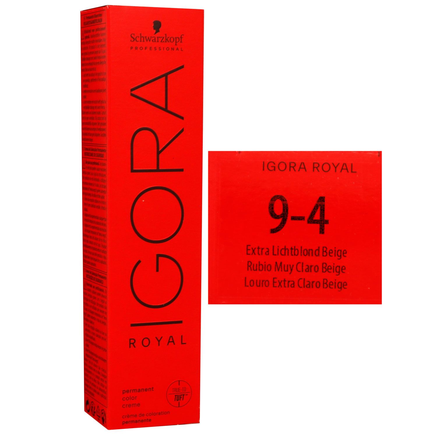 Schwarzkopf Igora Royal 60 ml 9-4 extra hellblond beige Haarfarbe Cremefarbe