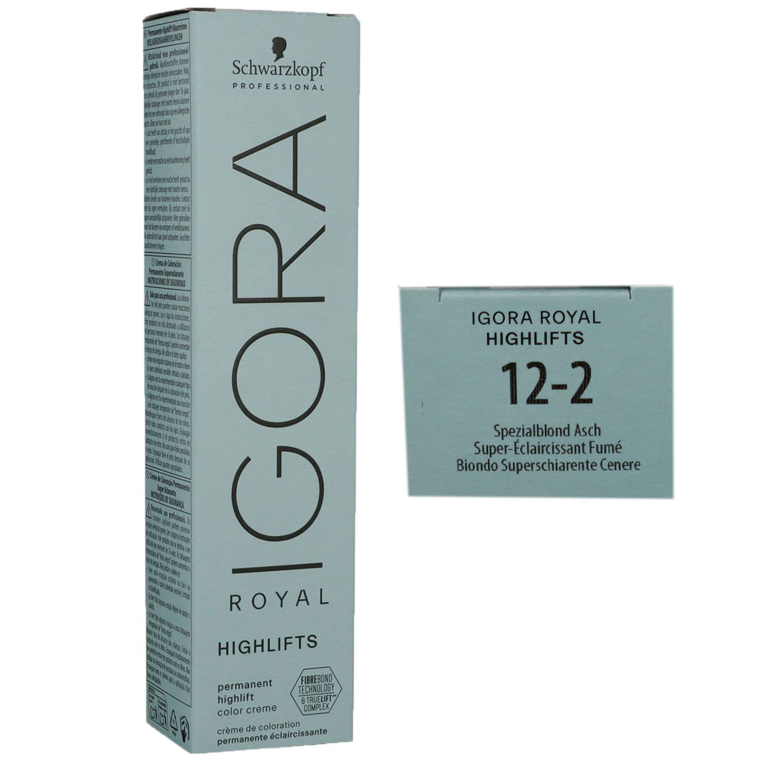 Schwarzkopf Igora Royal Highlifts 60 ml 12-2 spezialblond asch