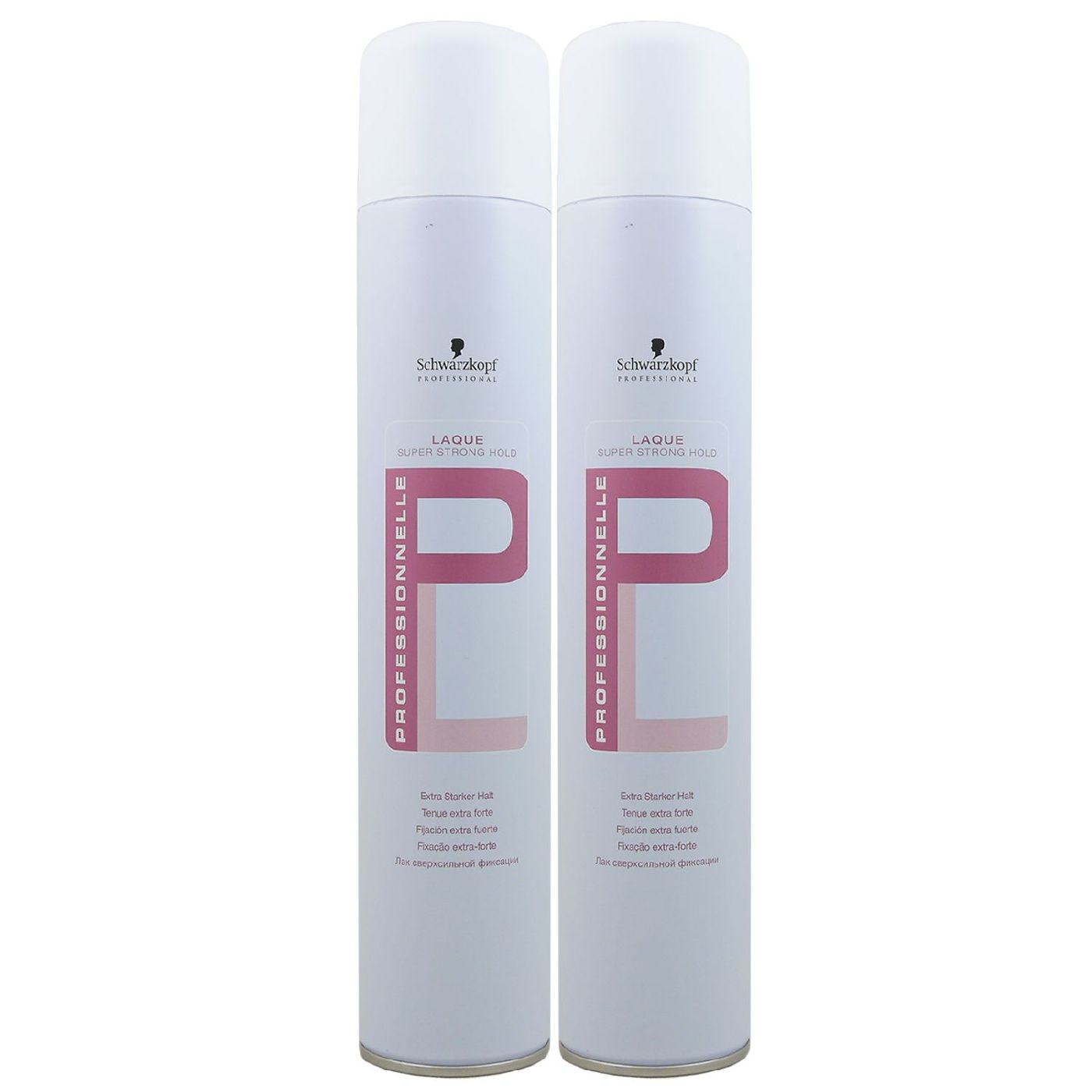Schwarzkopf Laque Super Strong Hold 2 x 500 ml Haarspray Set