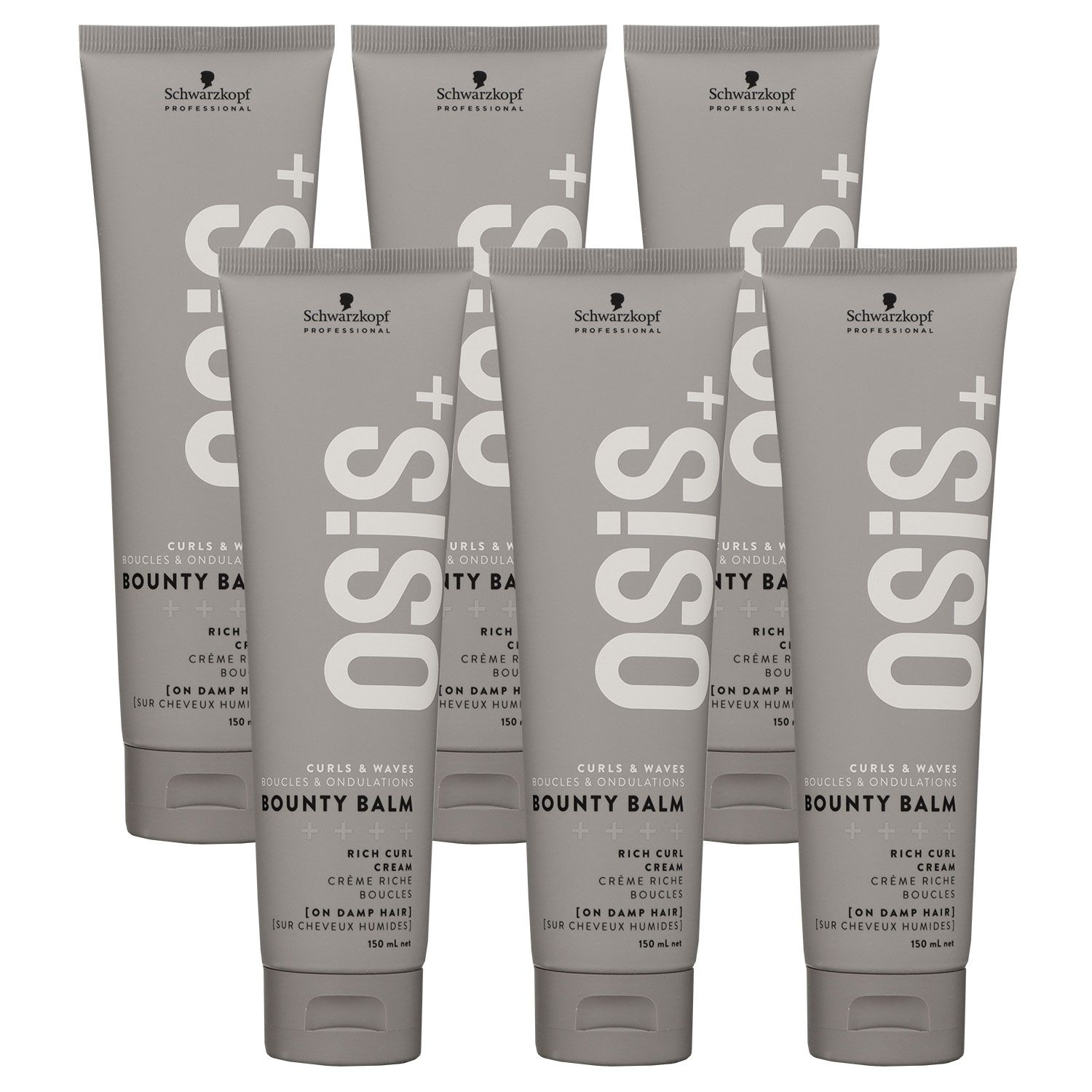 Schwarzkopf Osis Bounty Balm 6 x 150 ml Stylingcreme Set