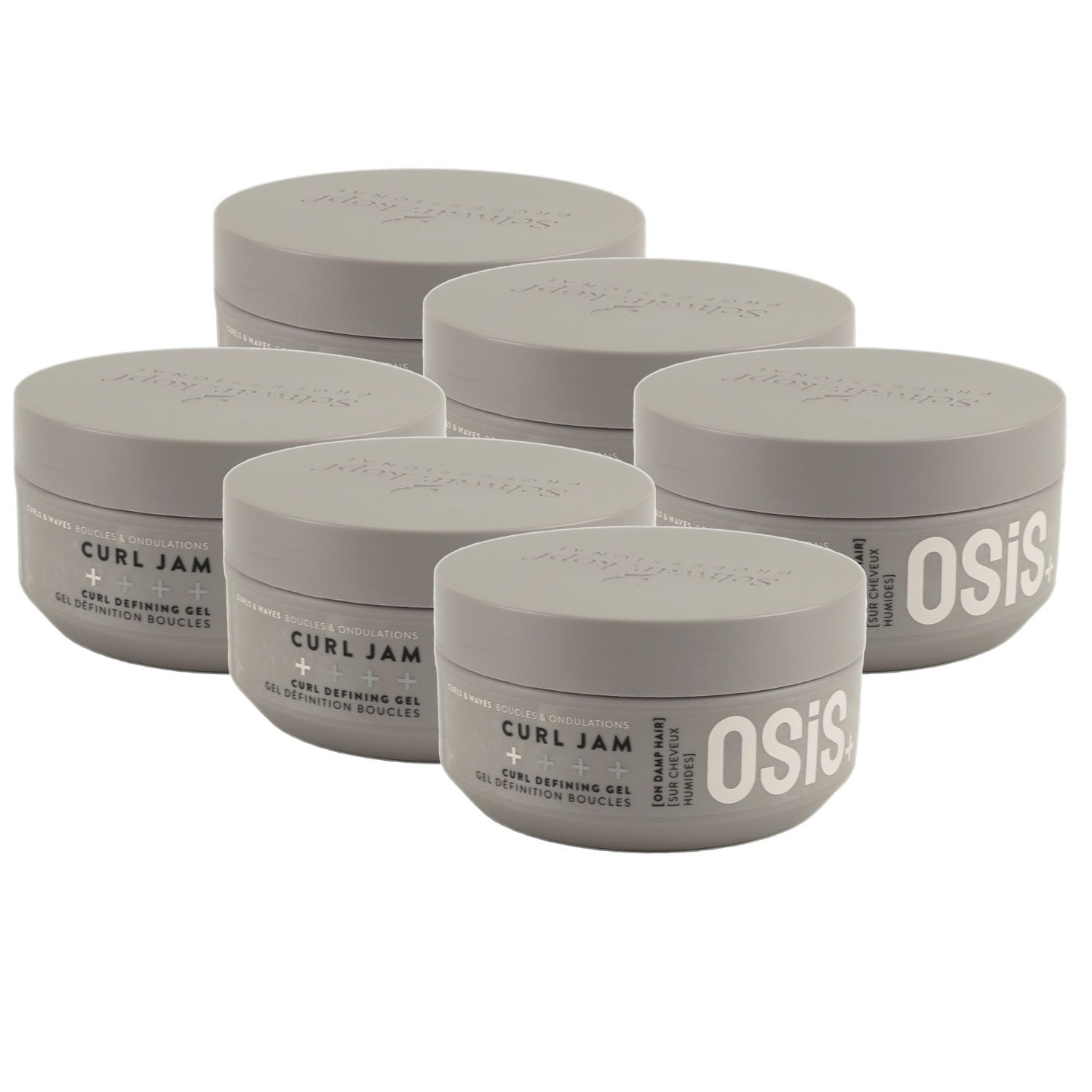 Schwarzkopf Osis Curl Jam 6 x 300 ml lockendefinierendes Haargel Set