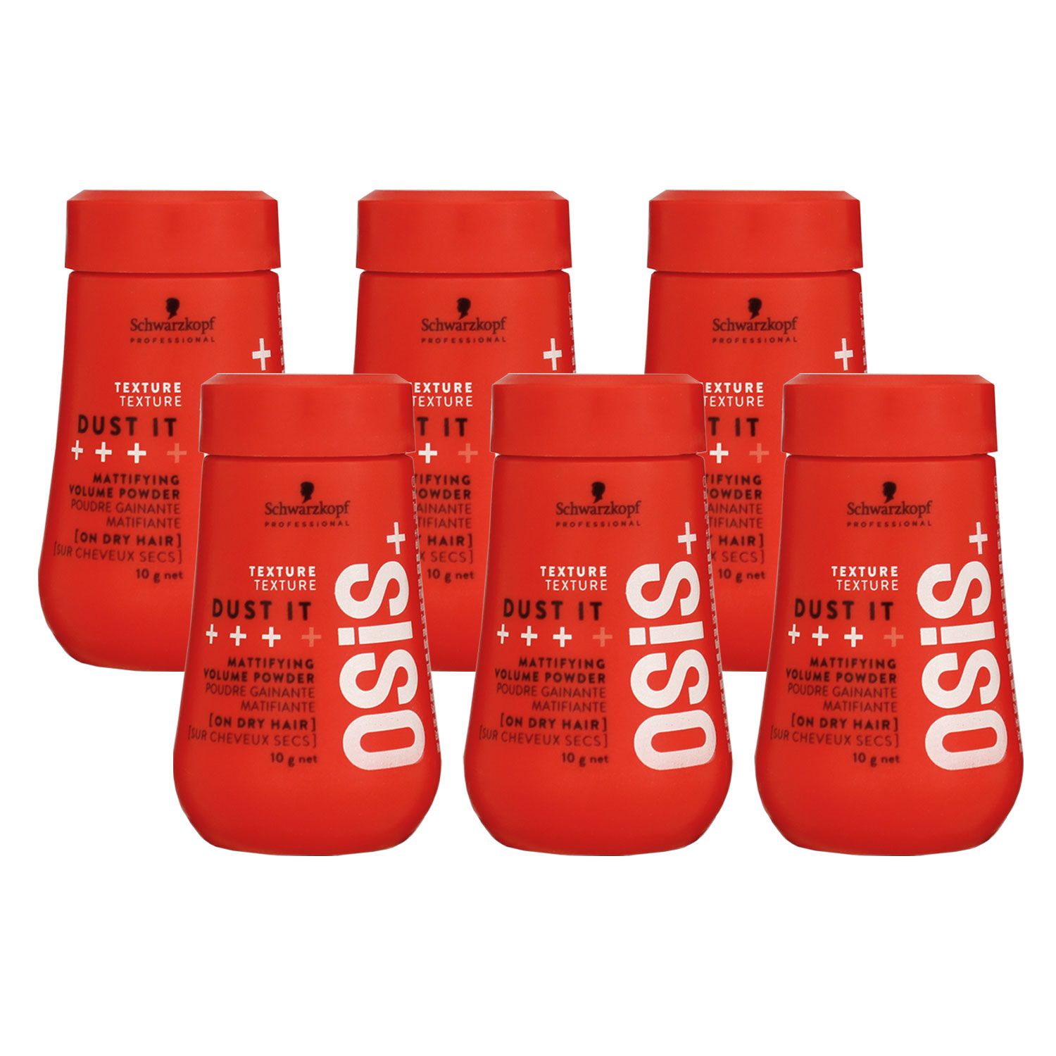 Schwarzkopf Osis Dust It 6 x 10 g Haarpuder Matt starker halt Set
