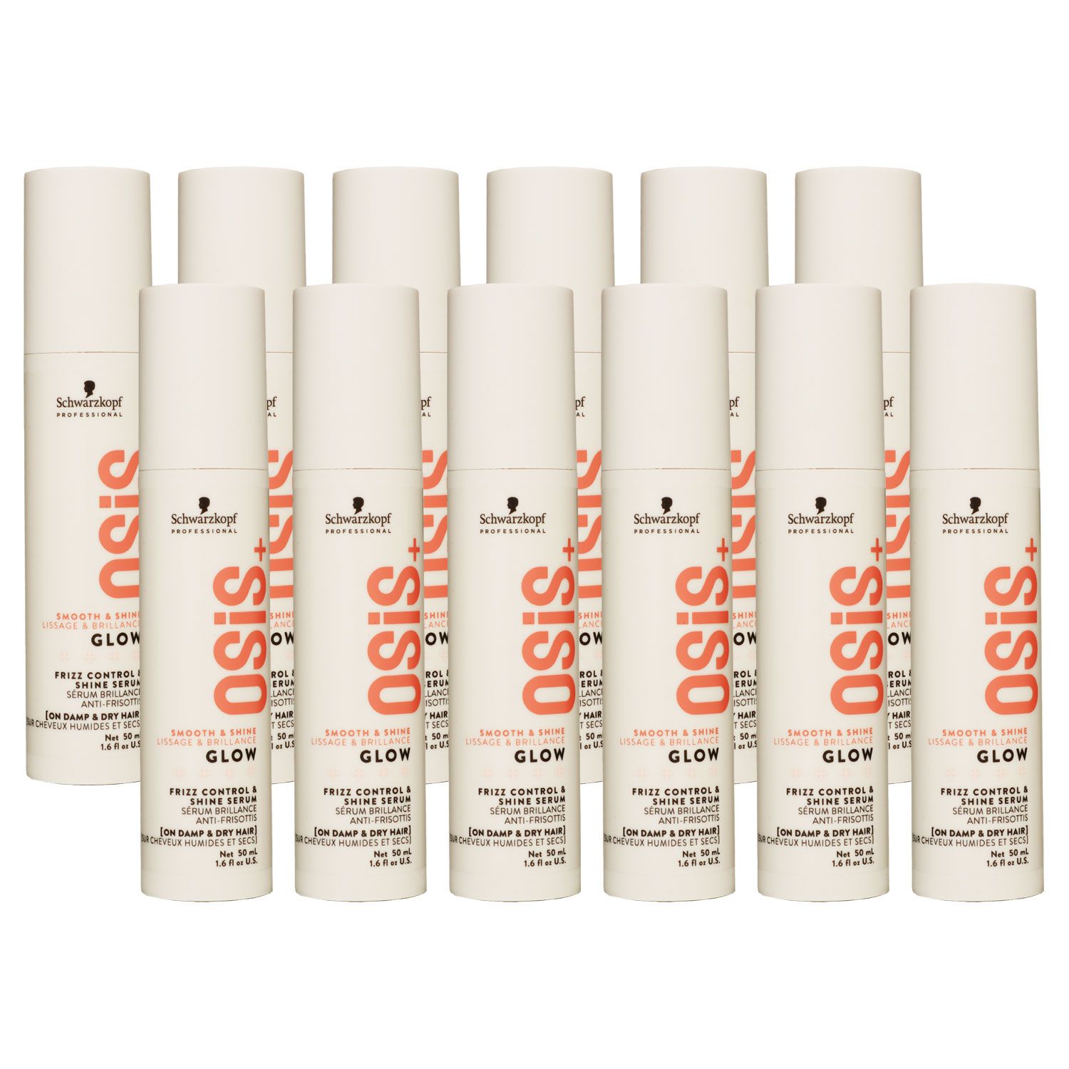Schwarzkopf Osis Glow 12 x 50 ml Glanzserum Set