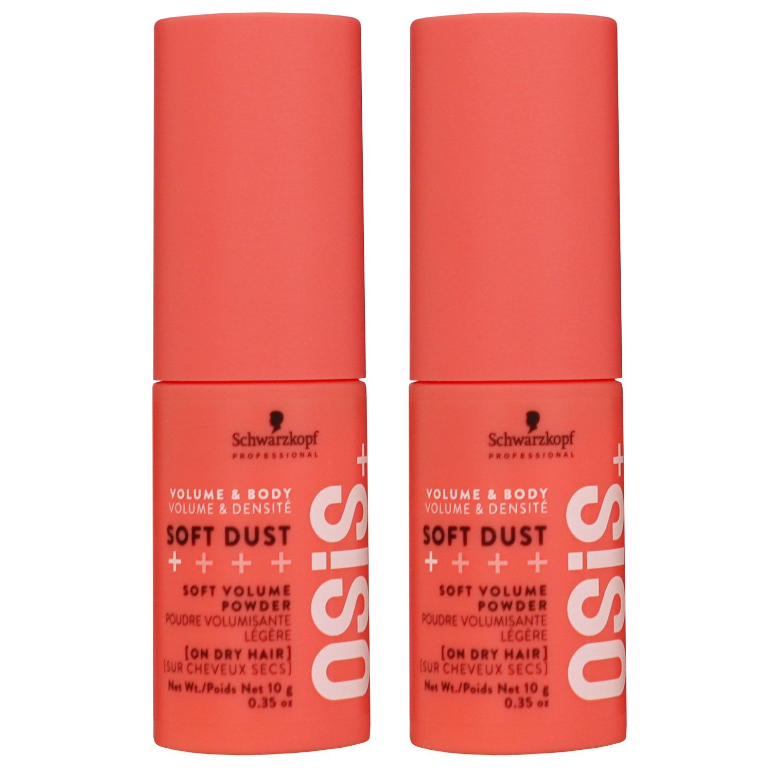 Schwarzkopf Osis Soft Dust 2 x 10 g Volumenpuder Spray Set