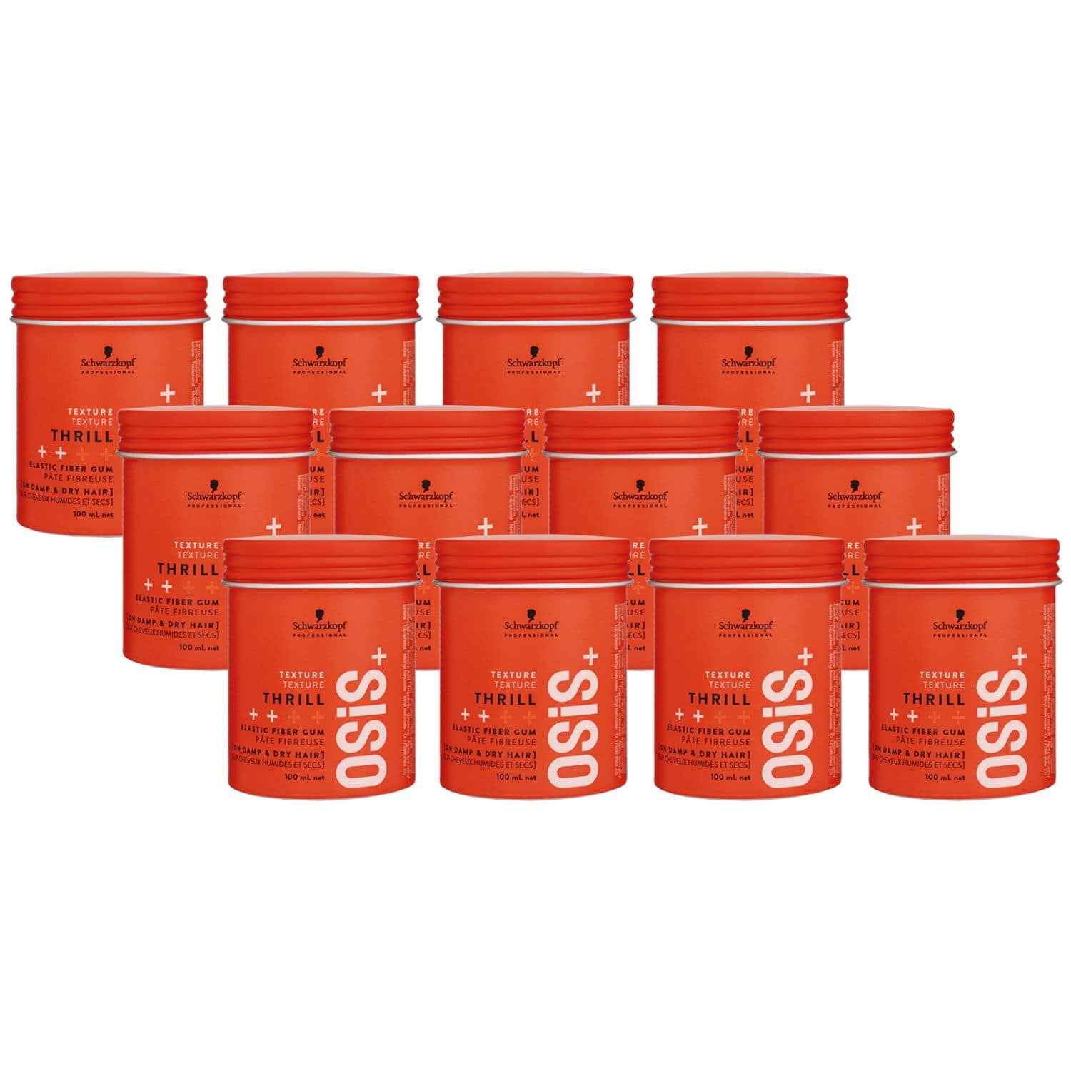 Schwarzkopf Osis Thrill 12 x 100 ml Strukturcreme Set
