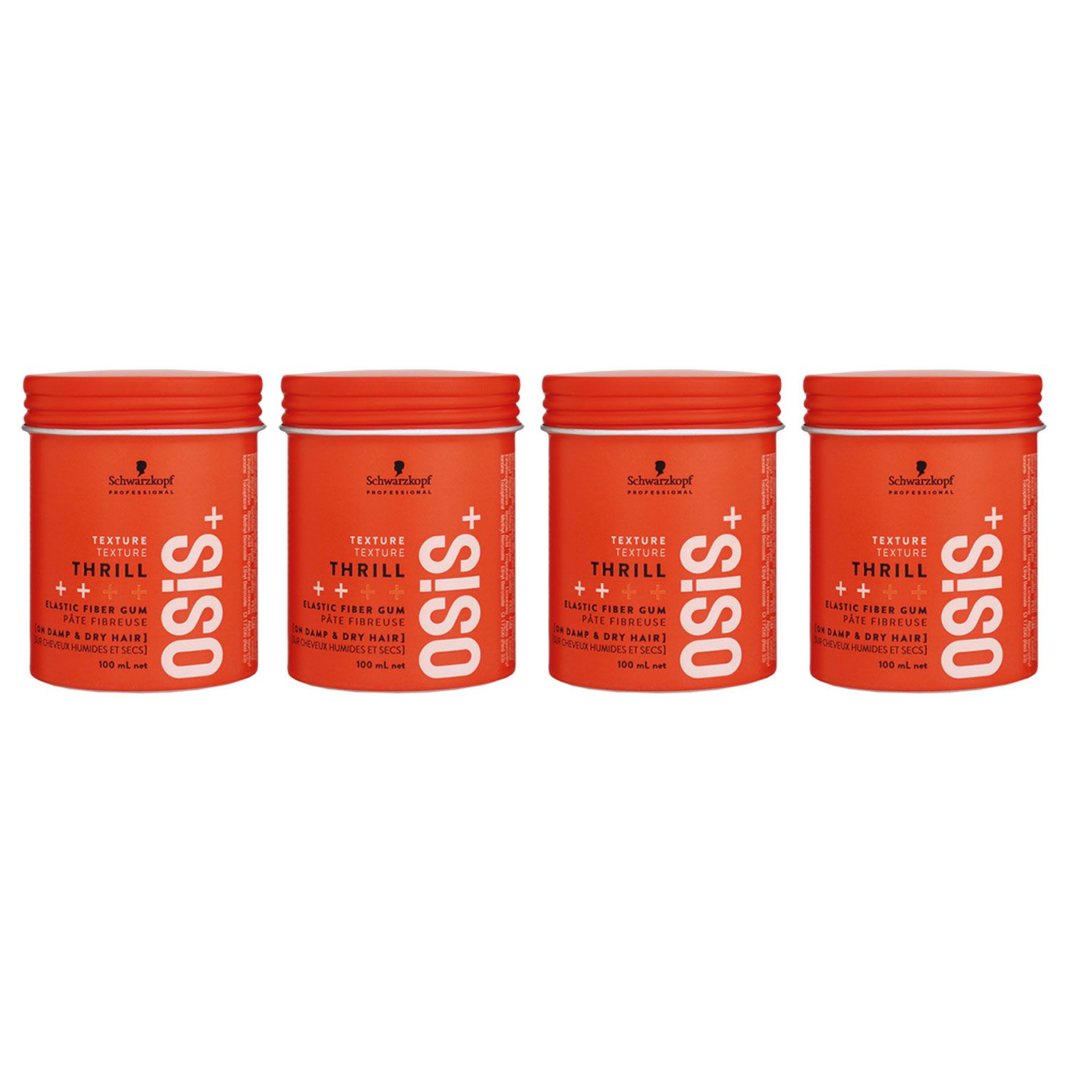 Schwarzkopf Osis Thrill 4 x 100 ml Strukturcreme Set