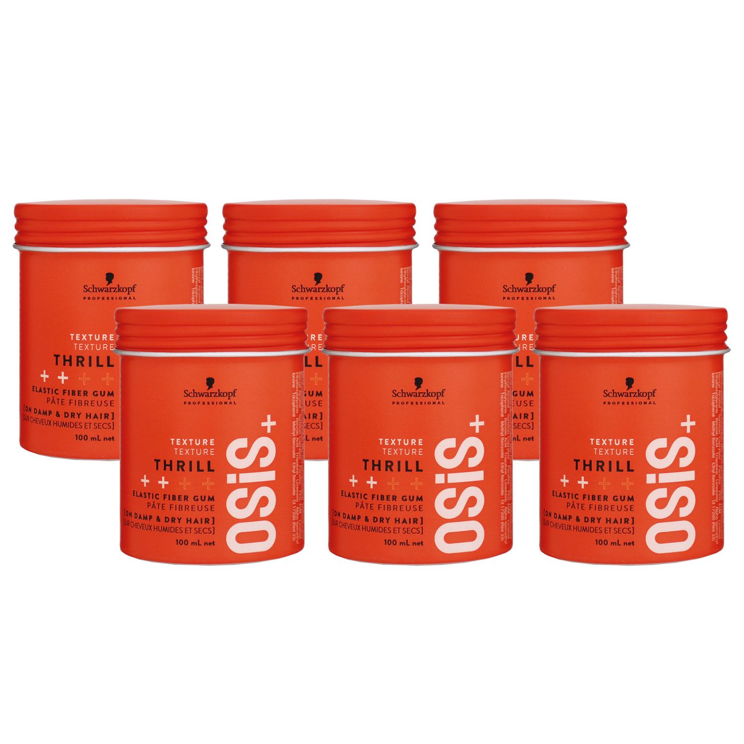 Schwarzkopf Osis Thrill 6 x 100 ml Strukturcreme Set