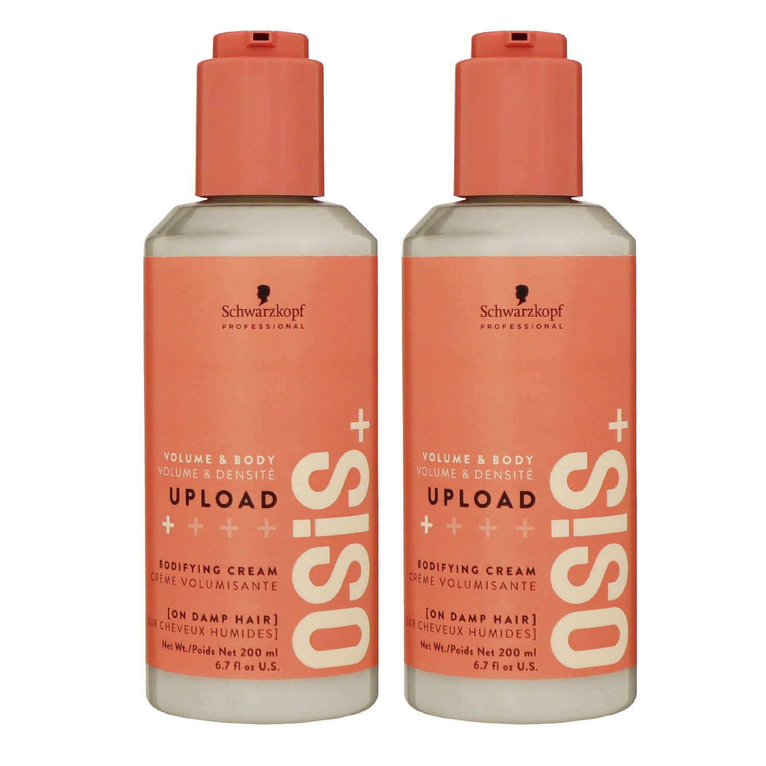 Schwarzkopf Osis Upload 2 x 200 ml F�hn Volumencreme Set