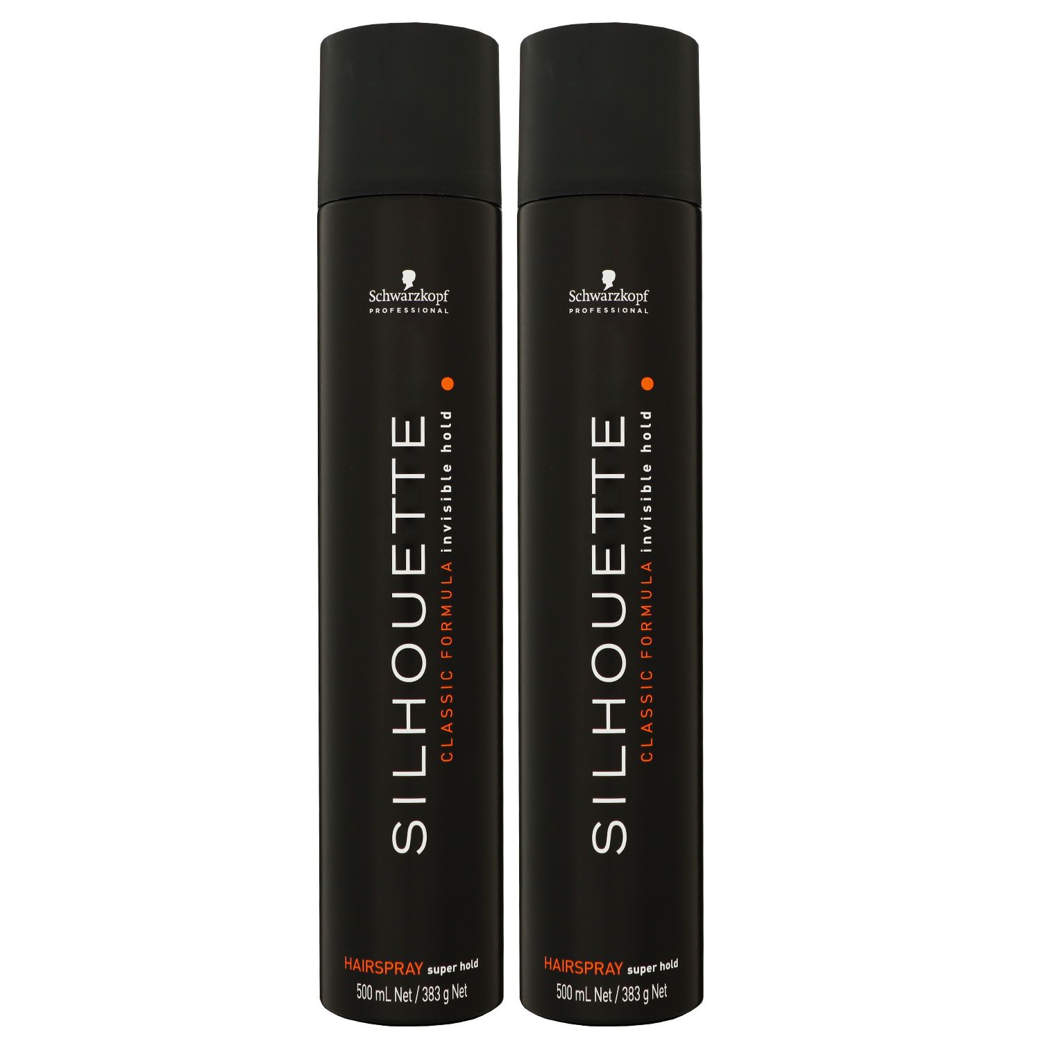 Schwarzkopf Silhouette Classic Formula 2 x 500 ml Haarspray starker Halt Set