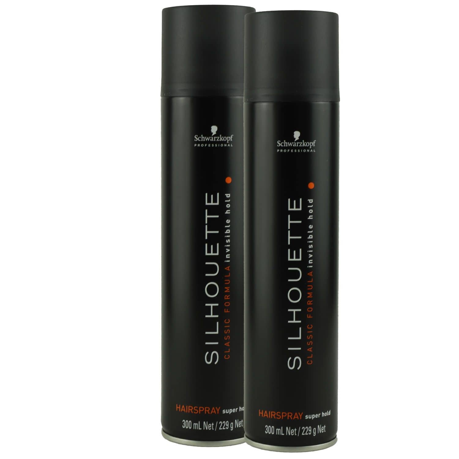 Schwarzkopf Silhouette Super Hold 2 x 300 ml Haarspray Haarlack starke Festigung Set