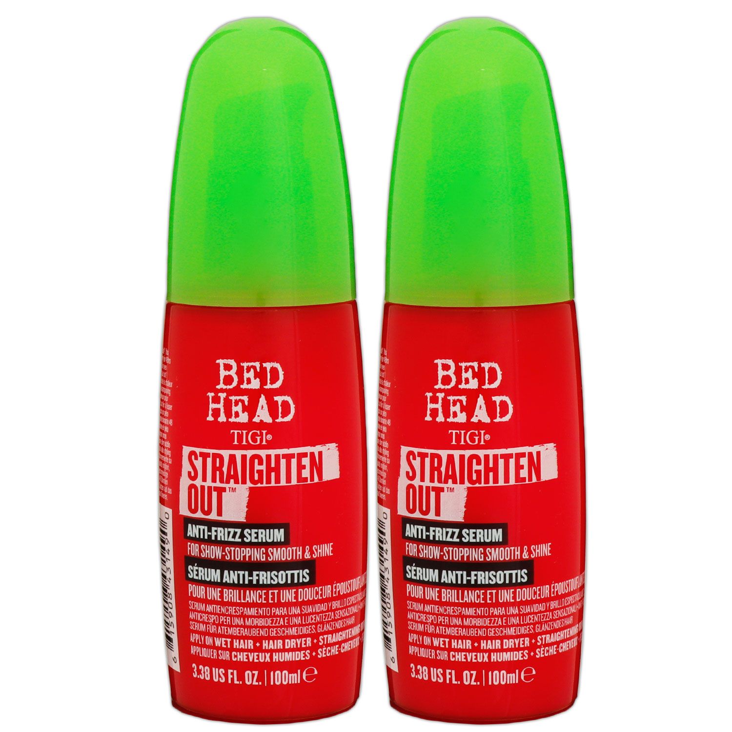 TIGI Bed Head Straighten Out 2 x 100 ml Glättungscreme