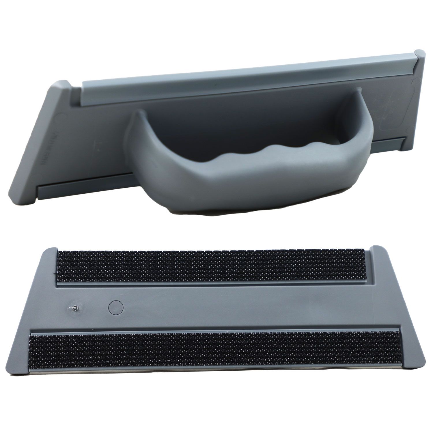 TTS CLEAN GLASS 30 x 8 cm Handpadhalter grau mit Griff