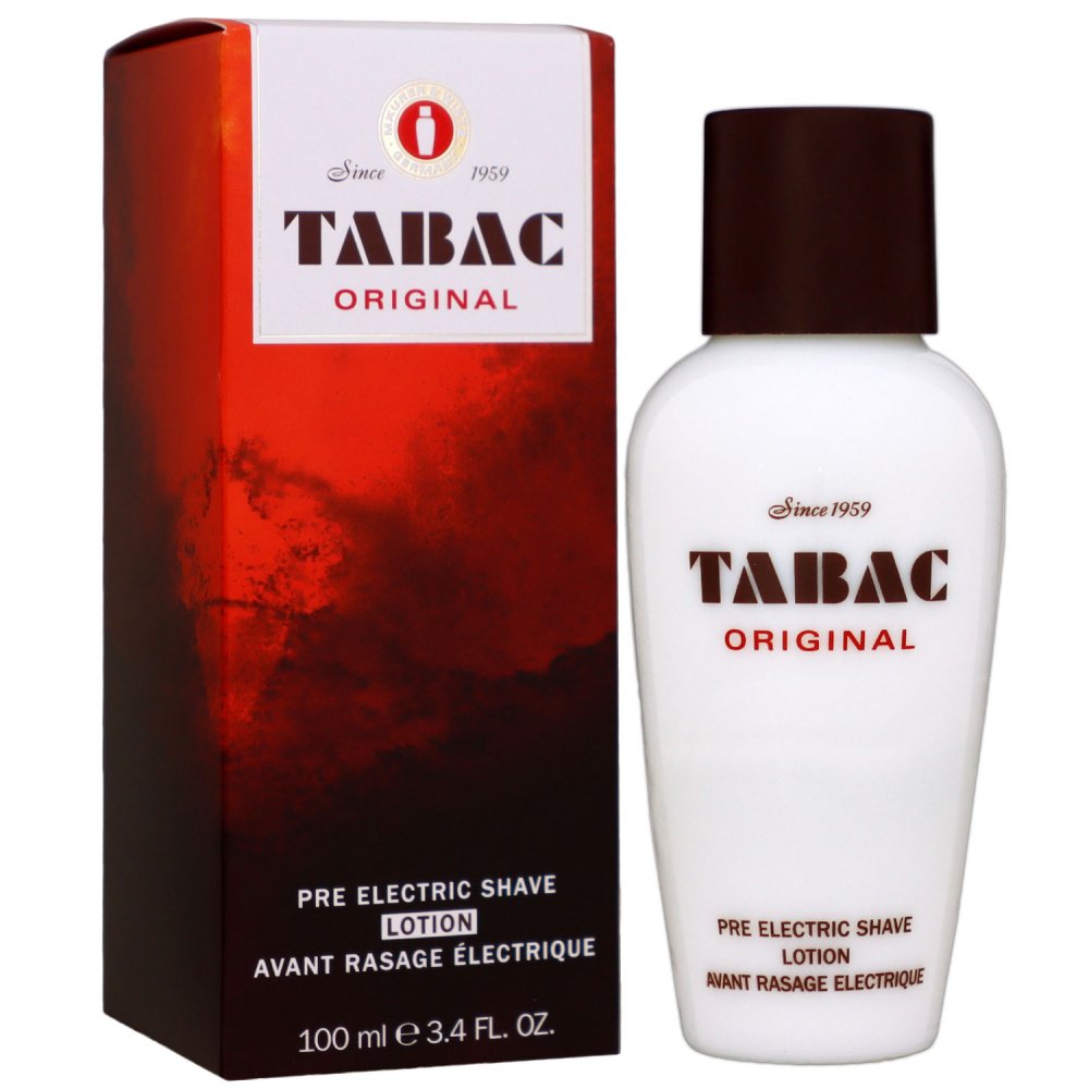 Tabac Original 100 ml Pre Electric Shave Lotion Rasierwasser bei Riemax