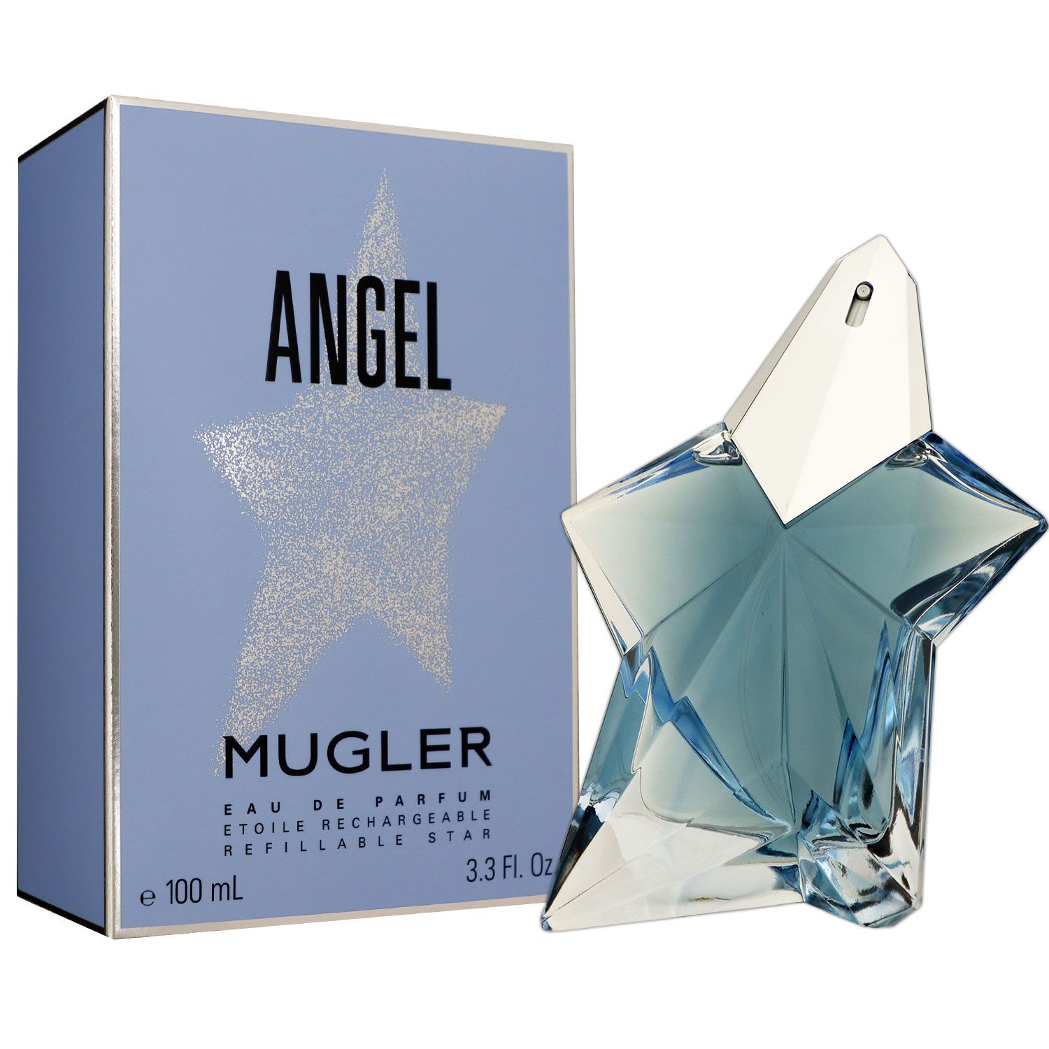 Thierry Mugler Angel 100 ml Eau de Parfum EDP Nachf�llbar Refillable