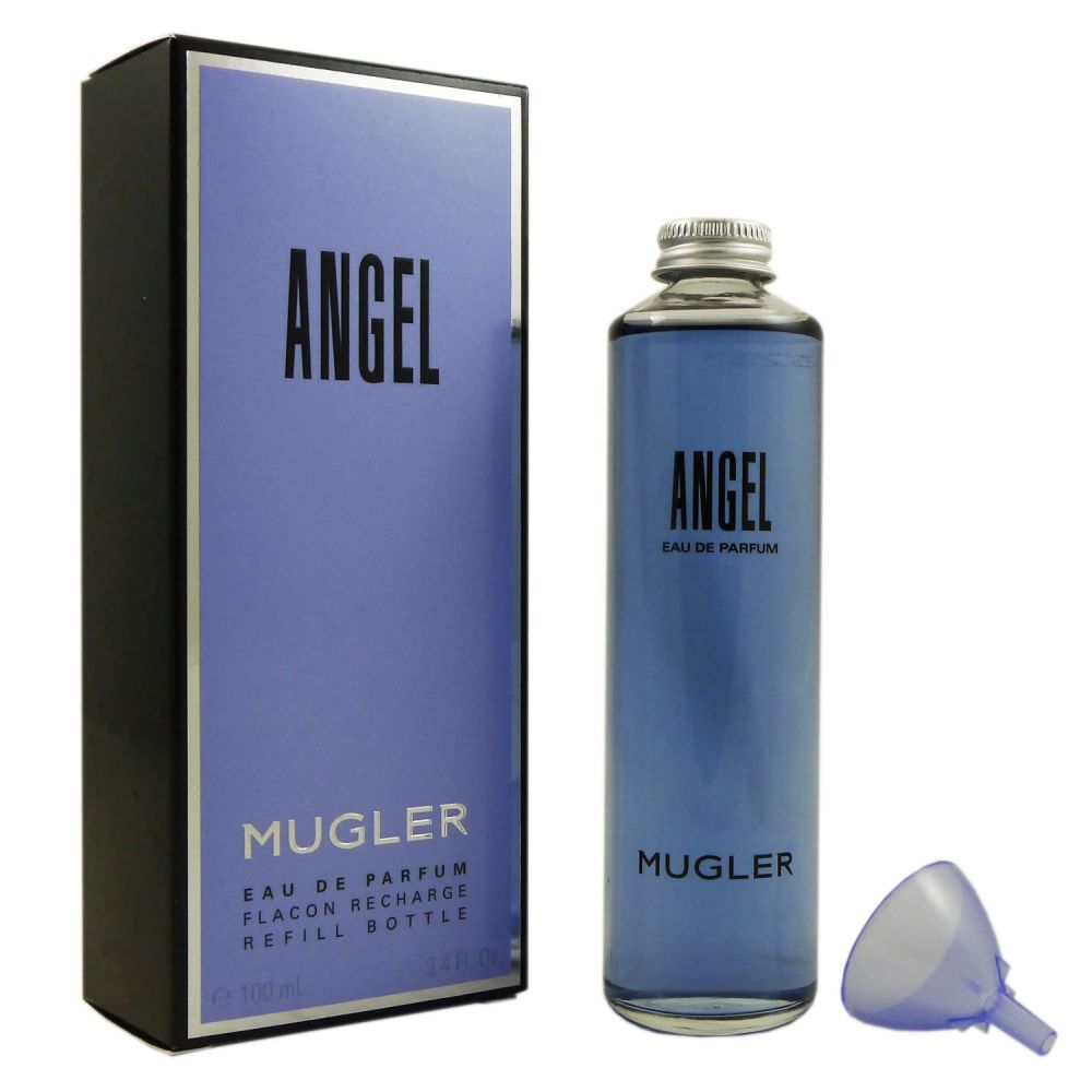 Thierry Mugler Angel 100 ml Eau de Parfum EDP Refill Flacon Nachfüller  Recharge