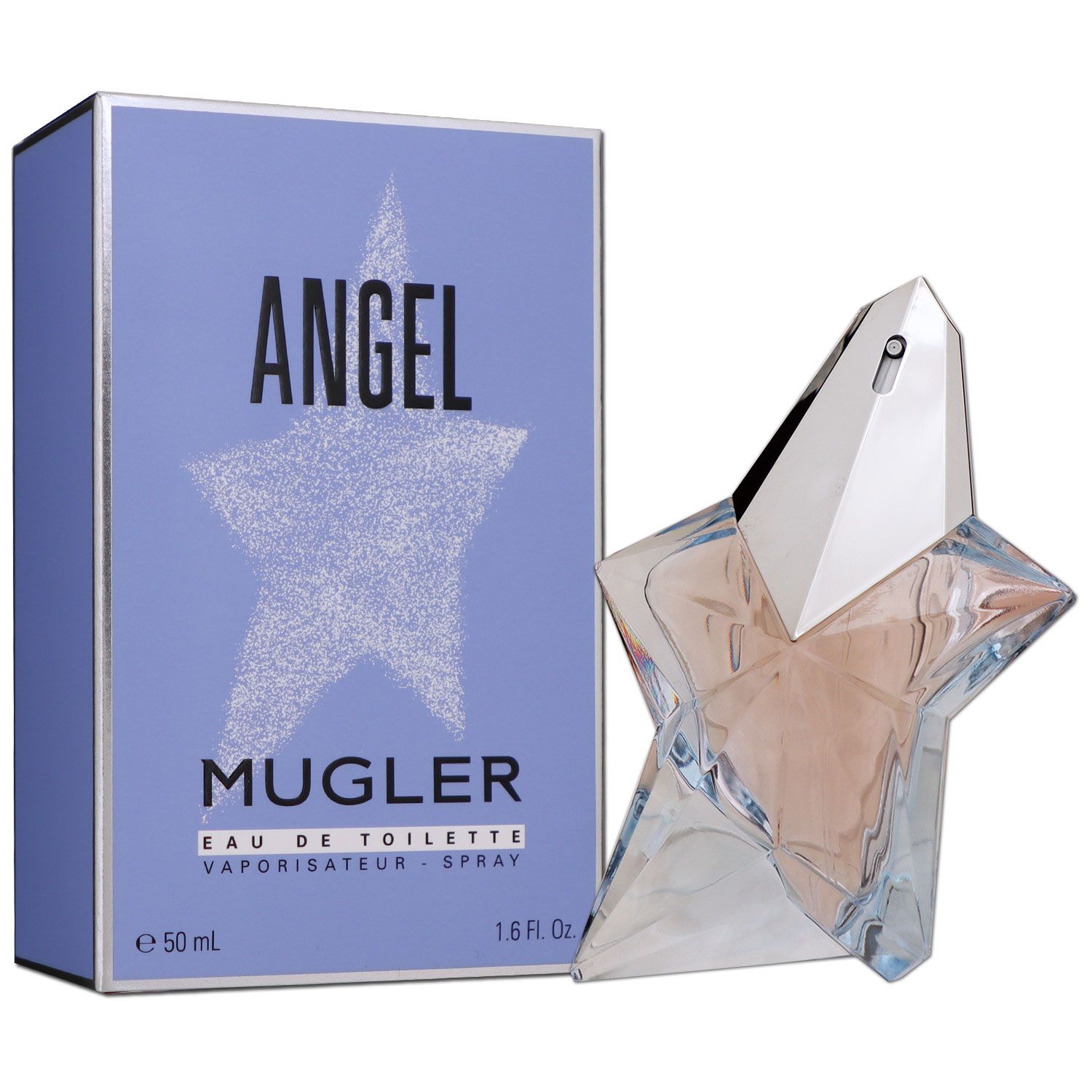 Thierry Mugler Angel 50 ml Eau de Toilette EDT nachf�llbar refillable