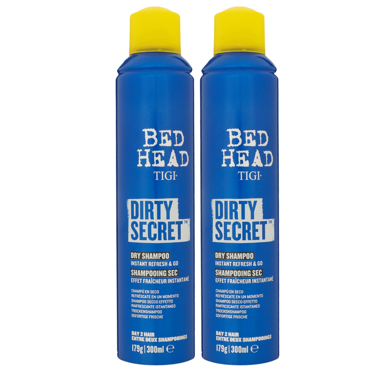 Tigi Bed Head Dirty Secret 2 x 300 ml Trockenshampoo Set