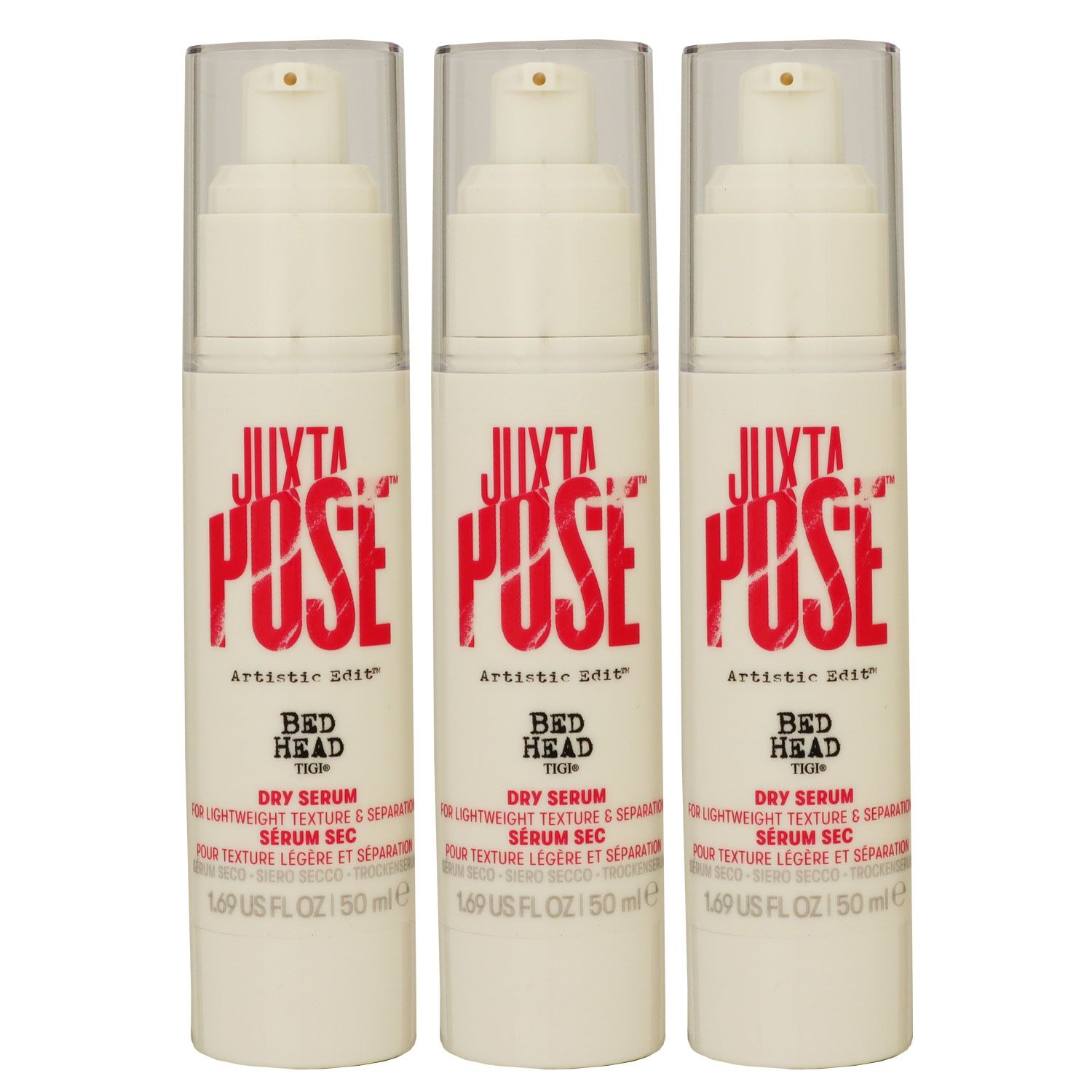 Tigi Bed Head Juxta Pose 3 x 50 ml Trockenserum f�r geschmeidiges Haar Set