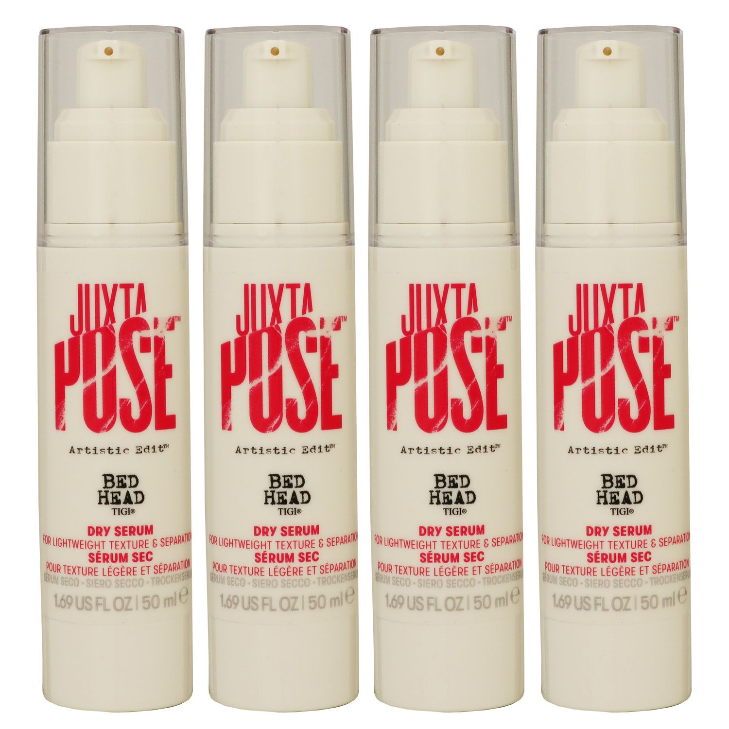 Tigi Bed Head Juxta Pose 4 x 50 ml Trockenserum f�r geschmeidiges Haar Set