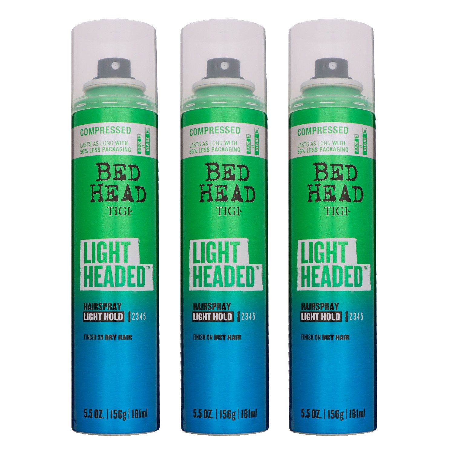Tigi Bed Head Lightheaded 3 x 181 ml Haarspray leichter Halt Set
