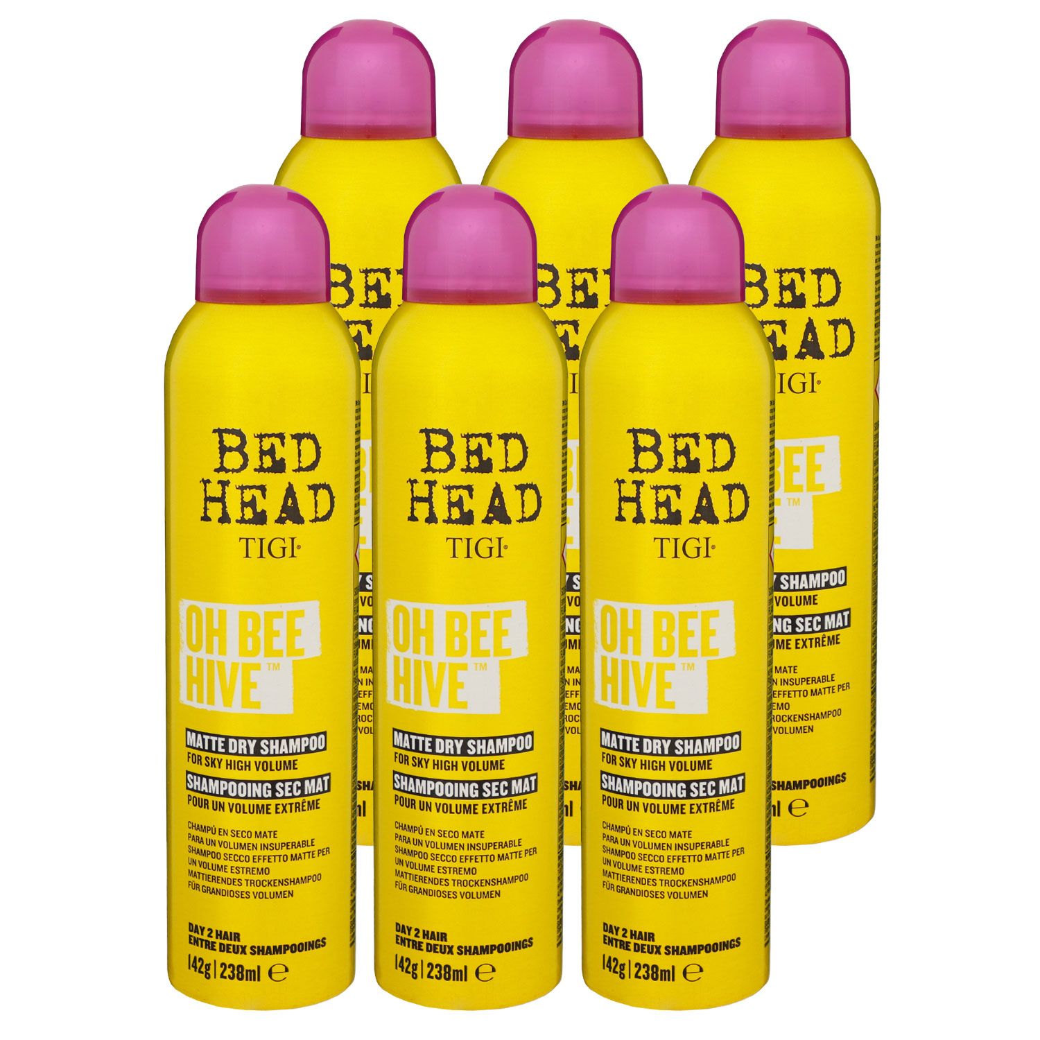 Tigi Bed Head Oh Bee Hive 6 x 238 ml Trockenshampoo Set