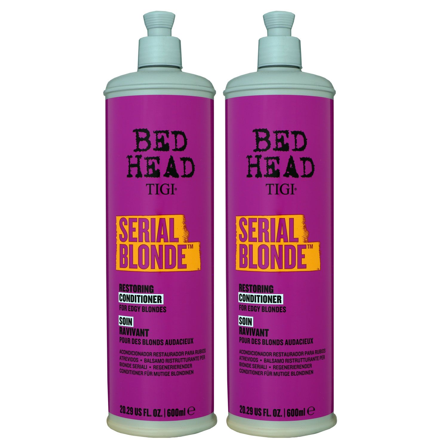 Tigi Bed Head Serial Blonde 2 x 600 ml Conditioner Set