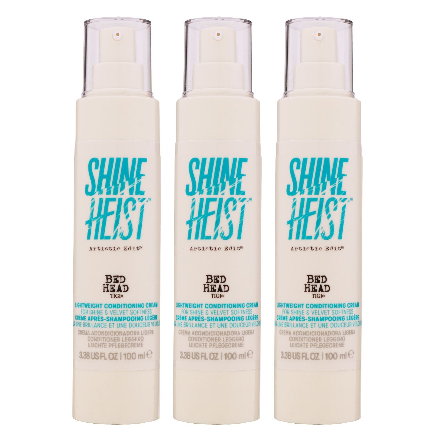 Tigi Bed Head Shine Heist 3 x 100 ml Pflegecreme Set