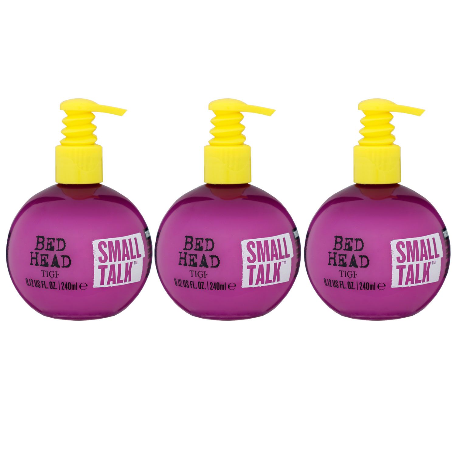 Tigi Bed Head Small Talk 3 x 240 ml Stylingcreme Volume f�r feines Haar Set