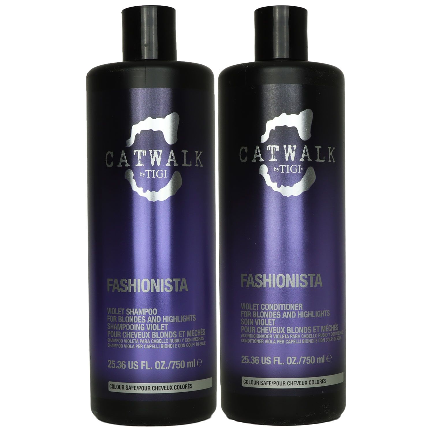 Tigi Catwalk Fashionista Violet Shampoo & Conditioner S