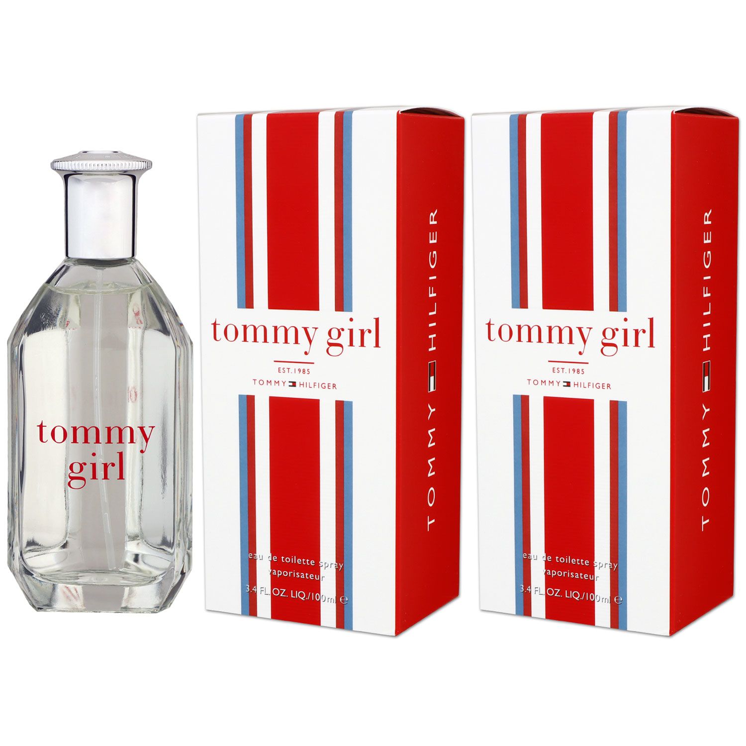 Tommy Hilfiger Tommy Girl  2 x 100 ml Eau de Toilette EDT Set Damenduft