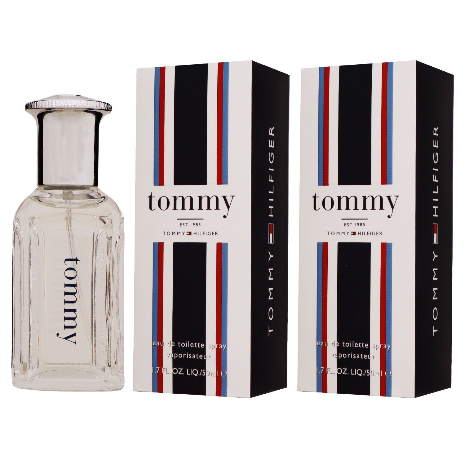Tommy Hilfiger Tommy Men - Man 2 x 50 ml Eau de Toilette EDT Set