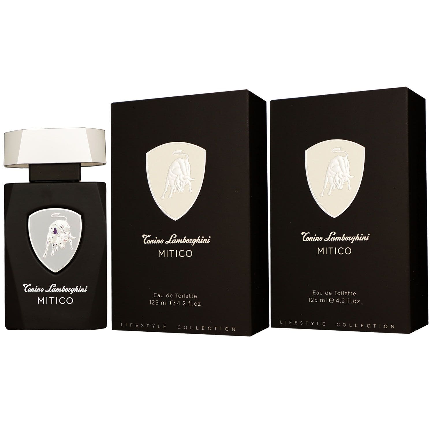 Tonino Lamborghini Mitico 2 x 125 ml Eau de Toilette EDT Set Herrenparfum