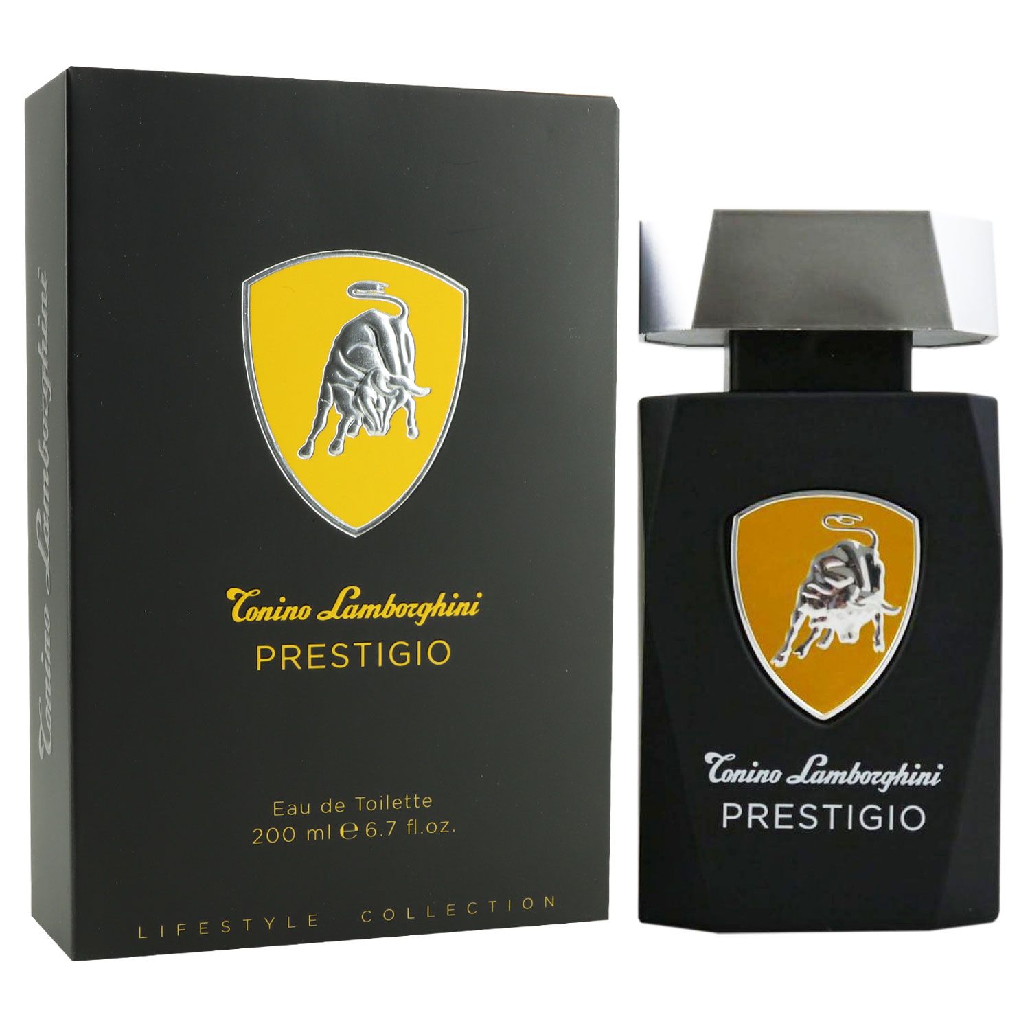 Tonino Lamborghini Prestigio 200 ml Eau de Toilette EDT Herrenparfum