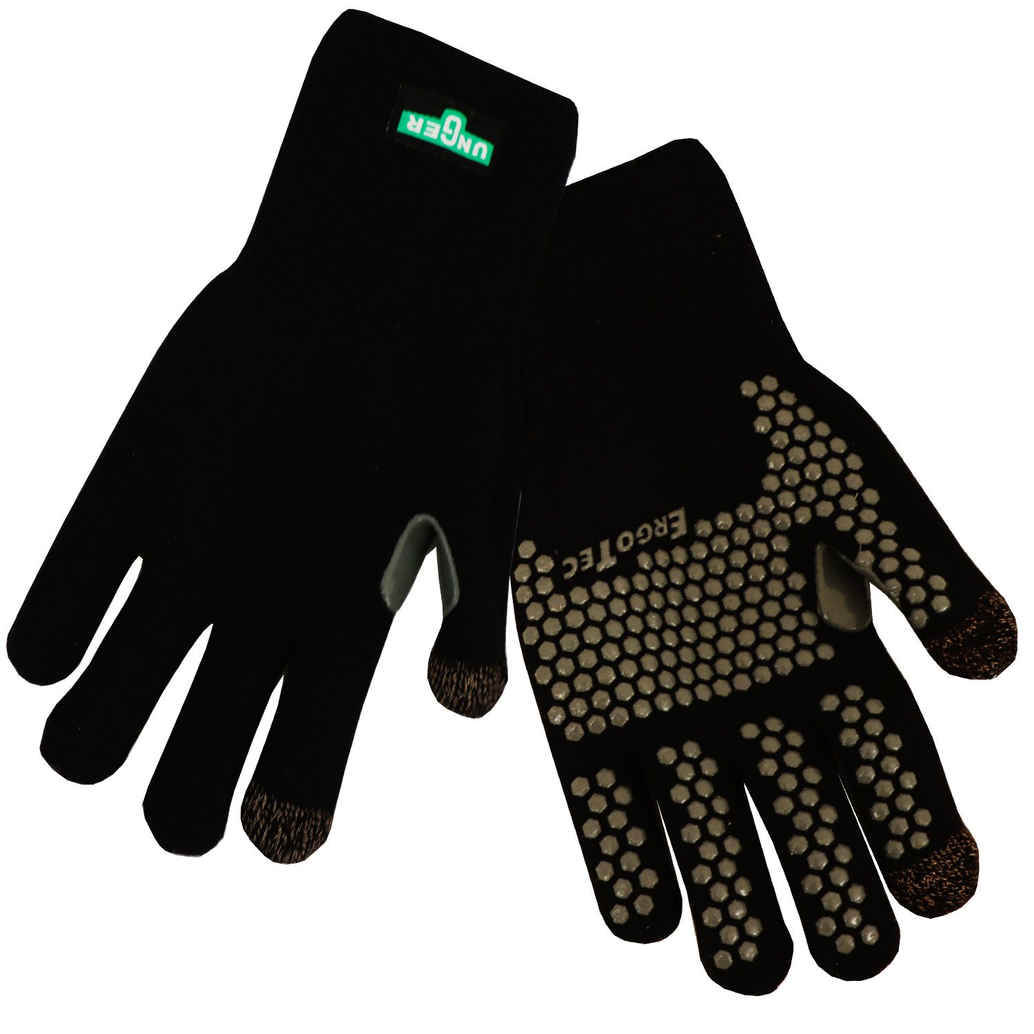 Unger Ergotec Handschuhe GLO2 schwarz - verschiedene Gr��en: