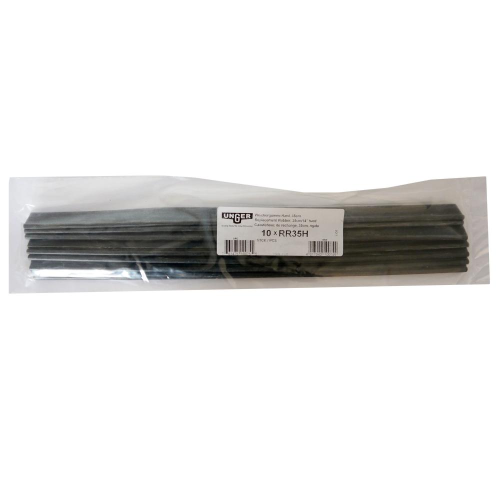 Unger Ersatzgummi Wischergummi hart 10 St�ck - verschiedene Gr��en