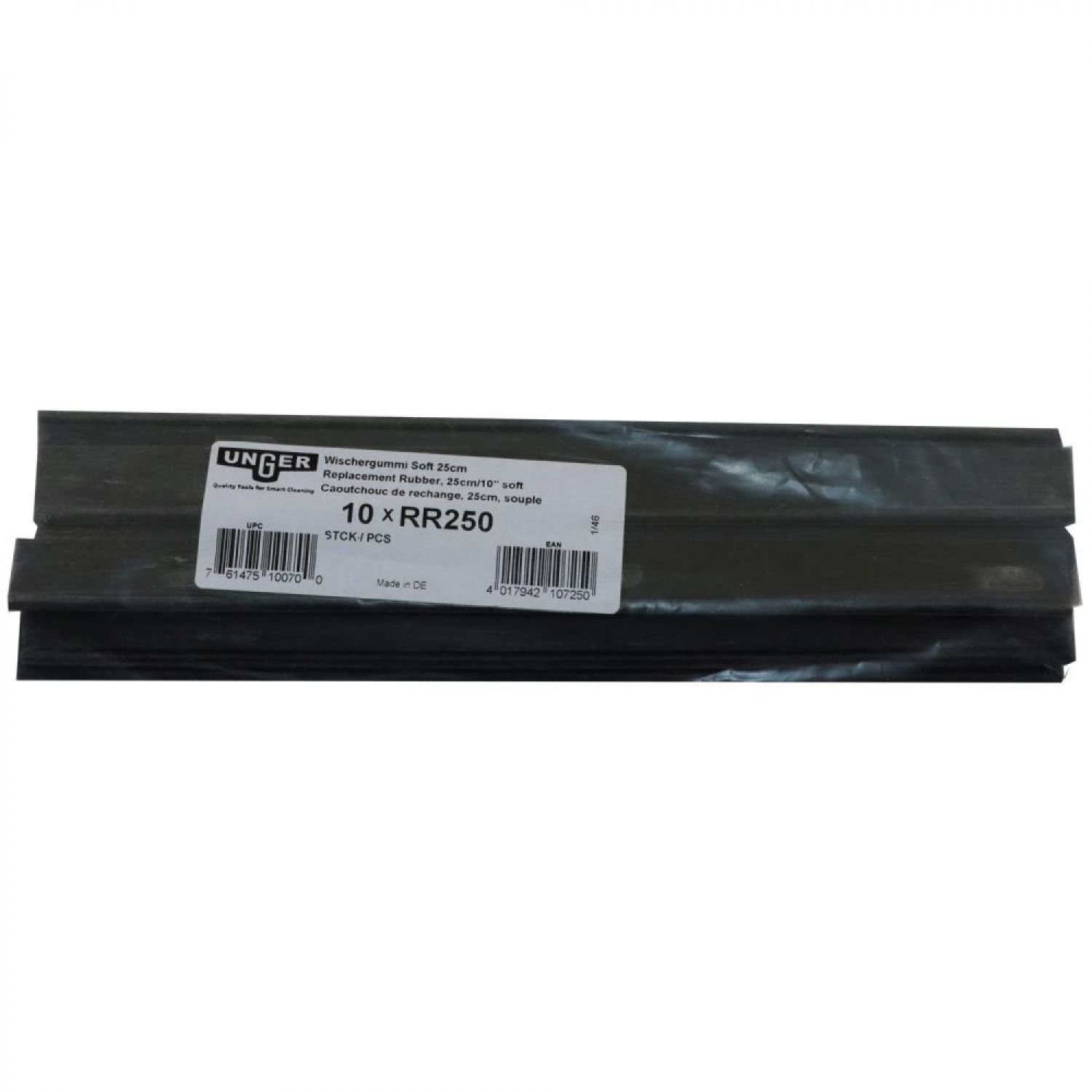 Unger RR250 25 cm Ersatzgummi Wischergummi soft 10 St�ck