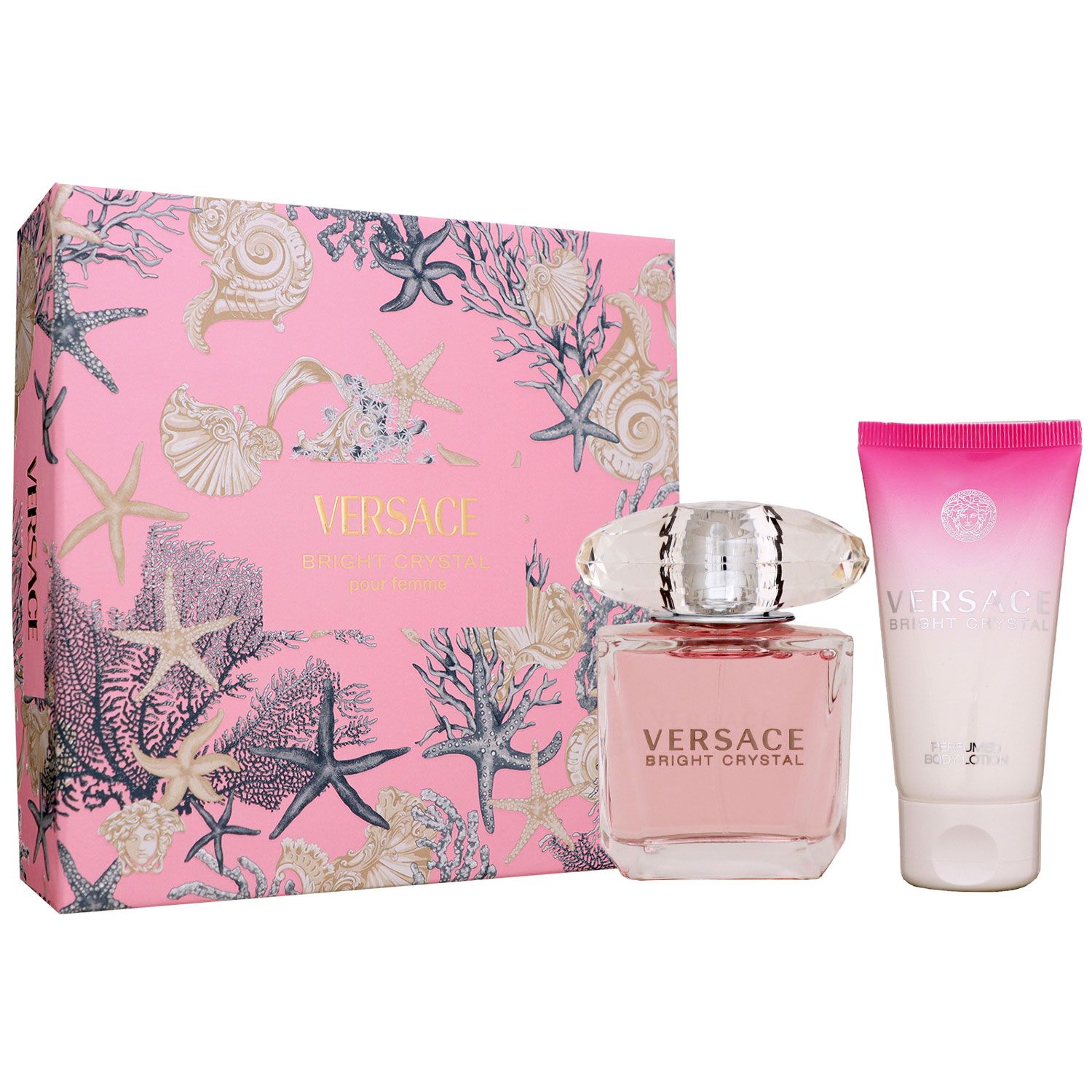 Versace Bright Crystal Set 30 ml EDT & 50 ml Bodylotion K�rperlotion
