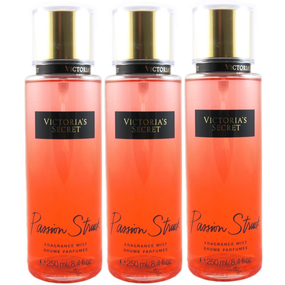 Victoria Secret Fantasies 3x Passion Struck 250 Ml Körperspray Set Bei