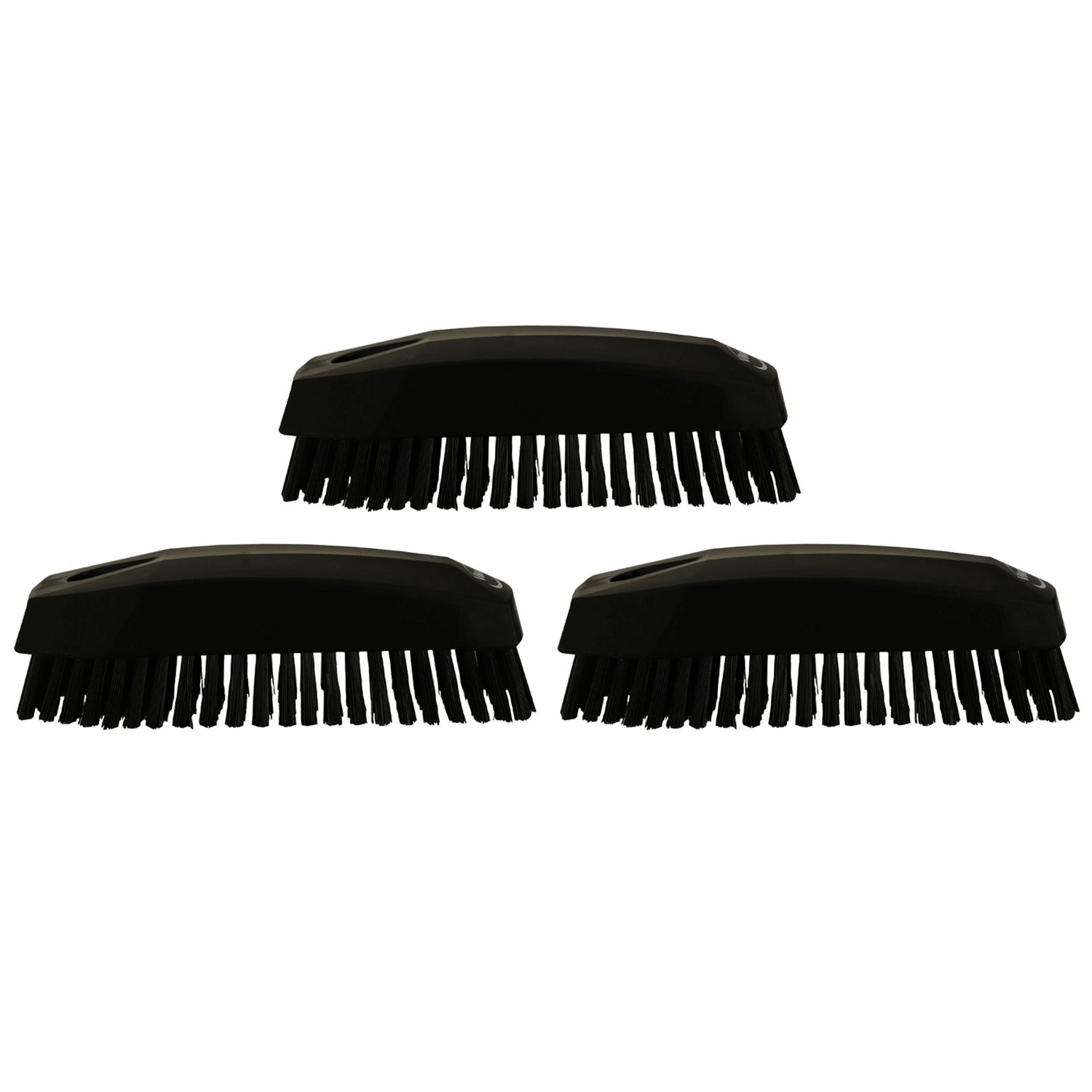 Vikan Handb�rste 3 x Nagelb�rste 130 mm hart schwarz Set